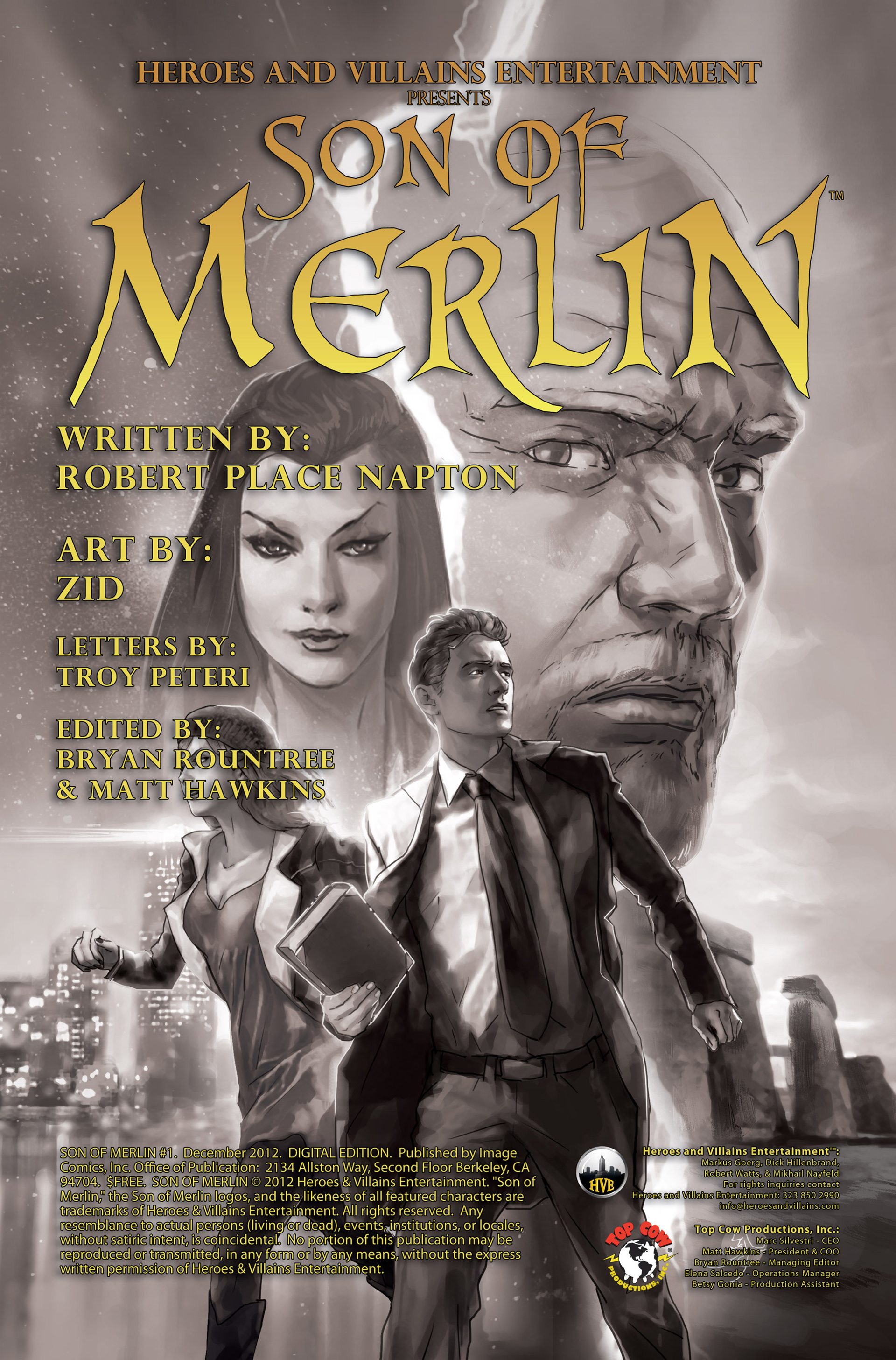 Read online Son of Merlin comic -  Issue #1 - 2