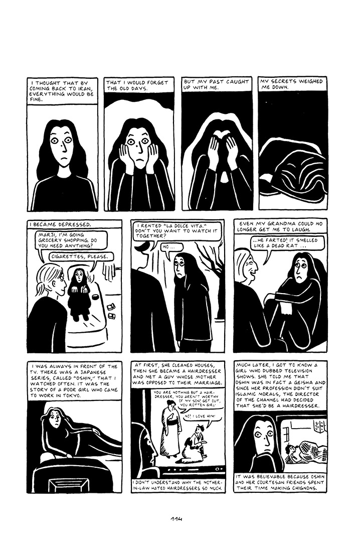 Read online Persepolis comic -  Issue # TPB 2 - 117