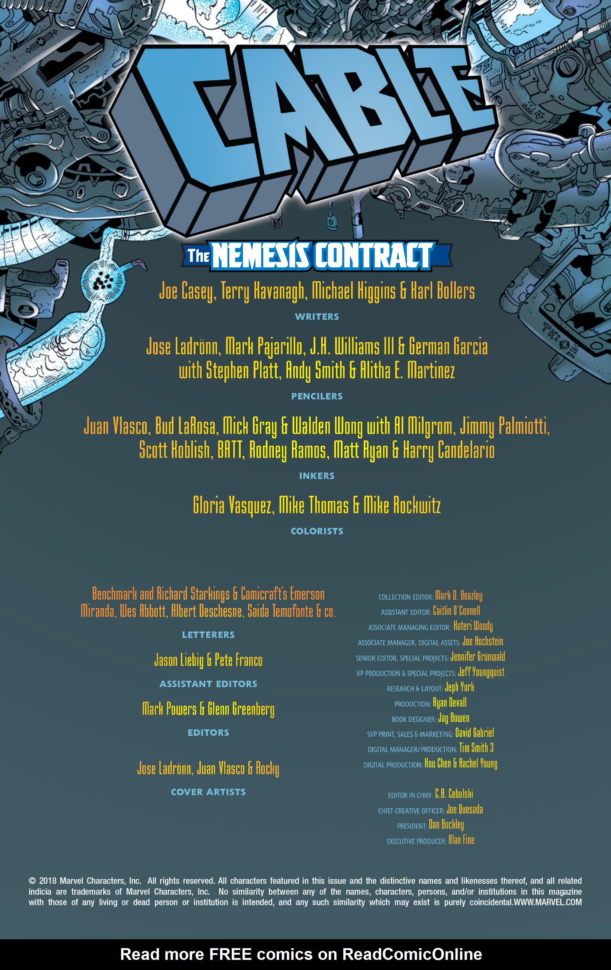 Read online Cable: The Nemesis Contract comic -  Issue # TPB (Part 1) - 2