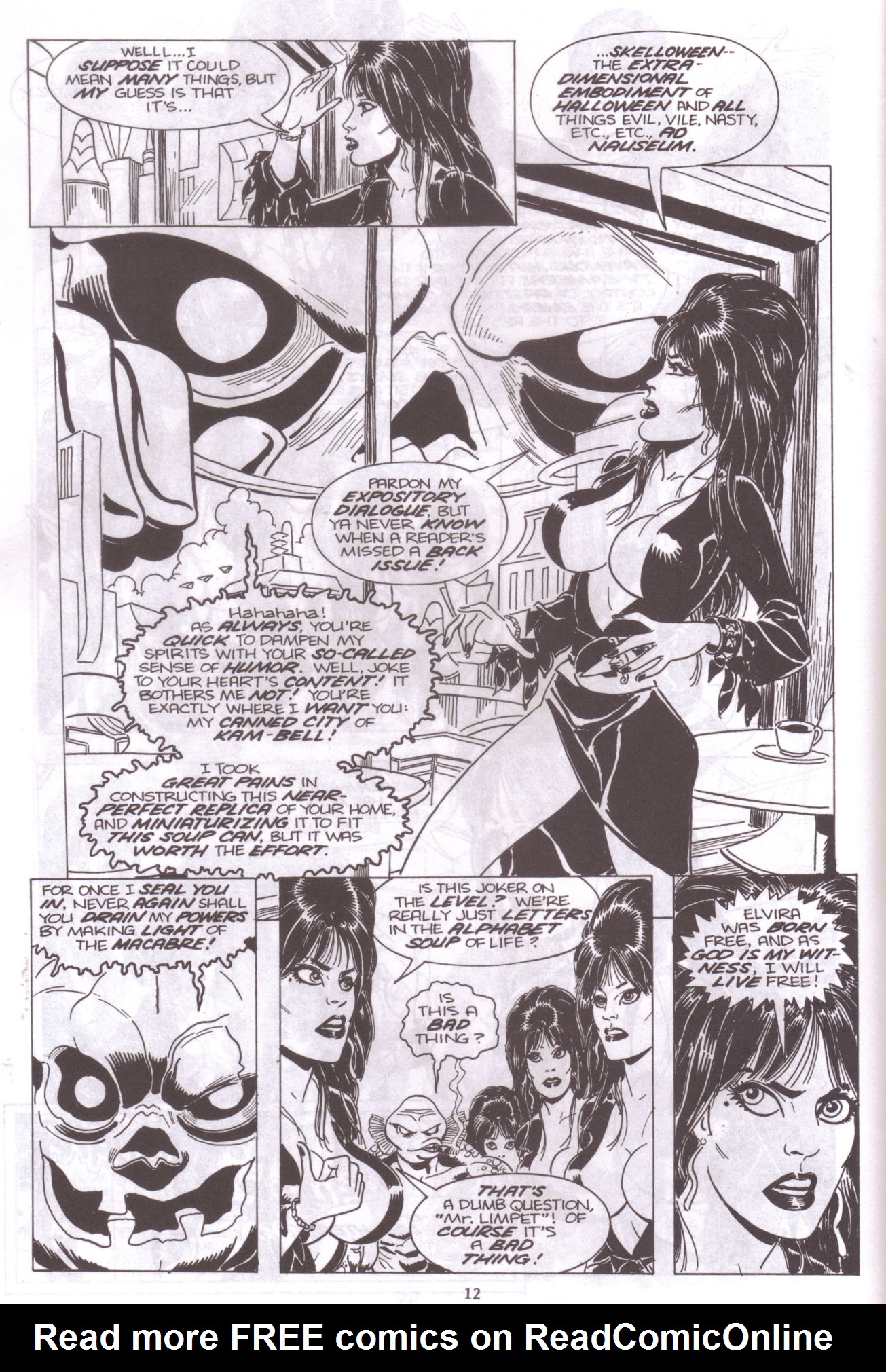 Read online Elvira, Mistress of the Dark comic -  Issue #38 - 14