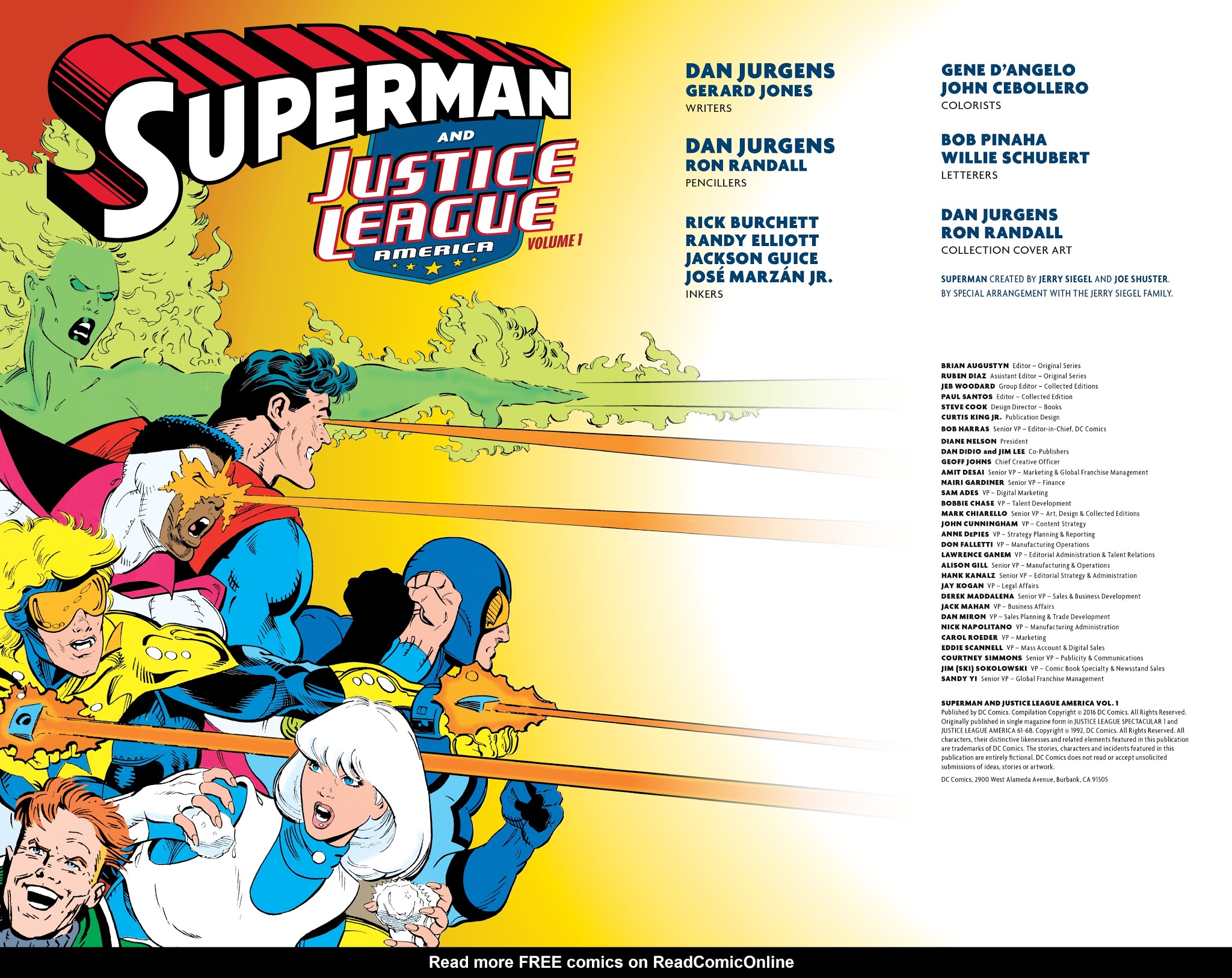 Read online Superman & The Justice League America comic -  Issue #1 - 4