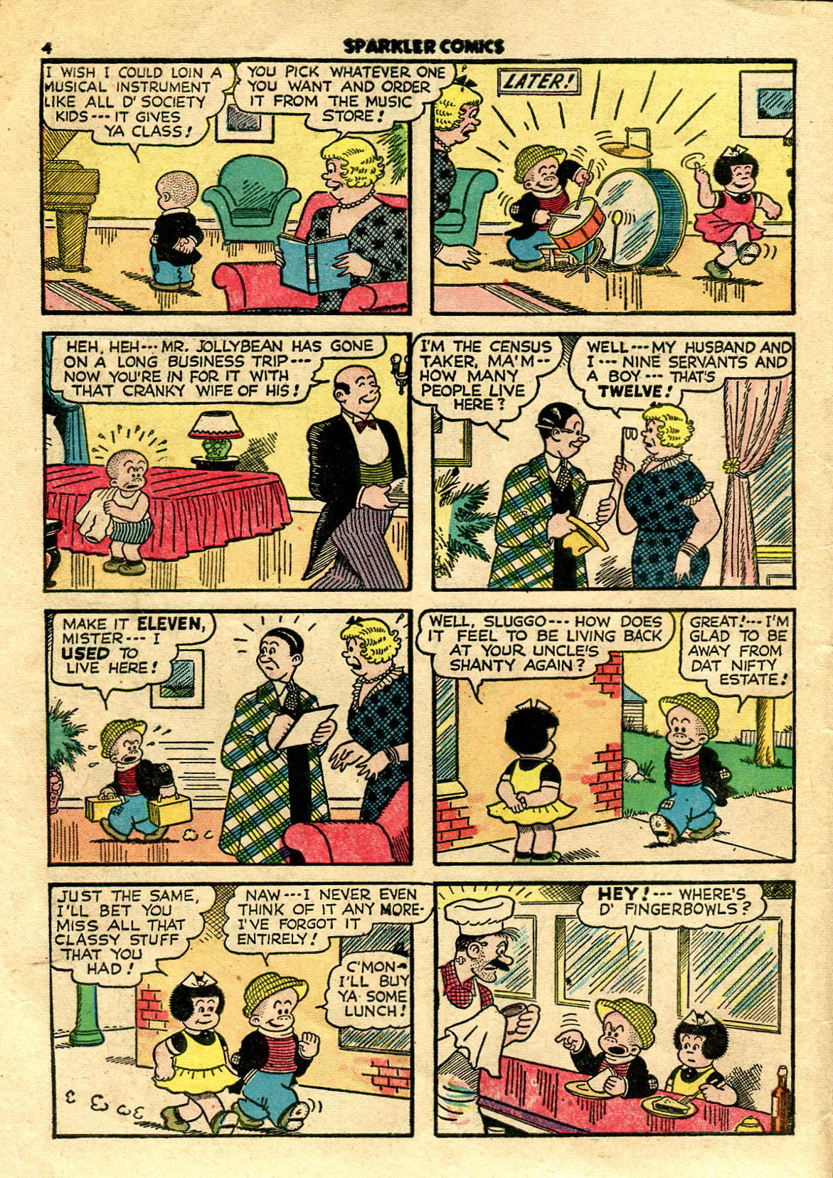 Read online Sparkler Comics comic -  Issue #22 - 6