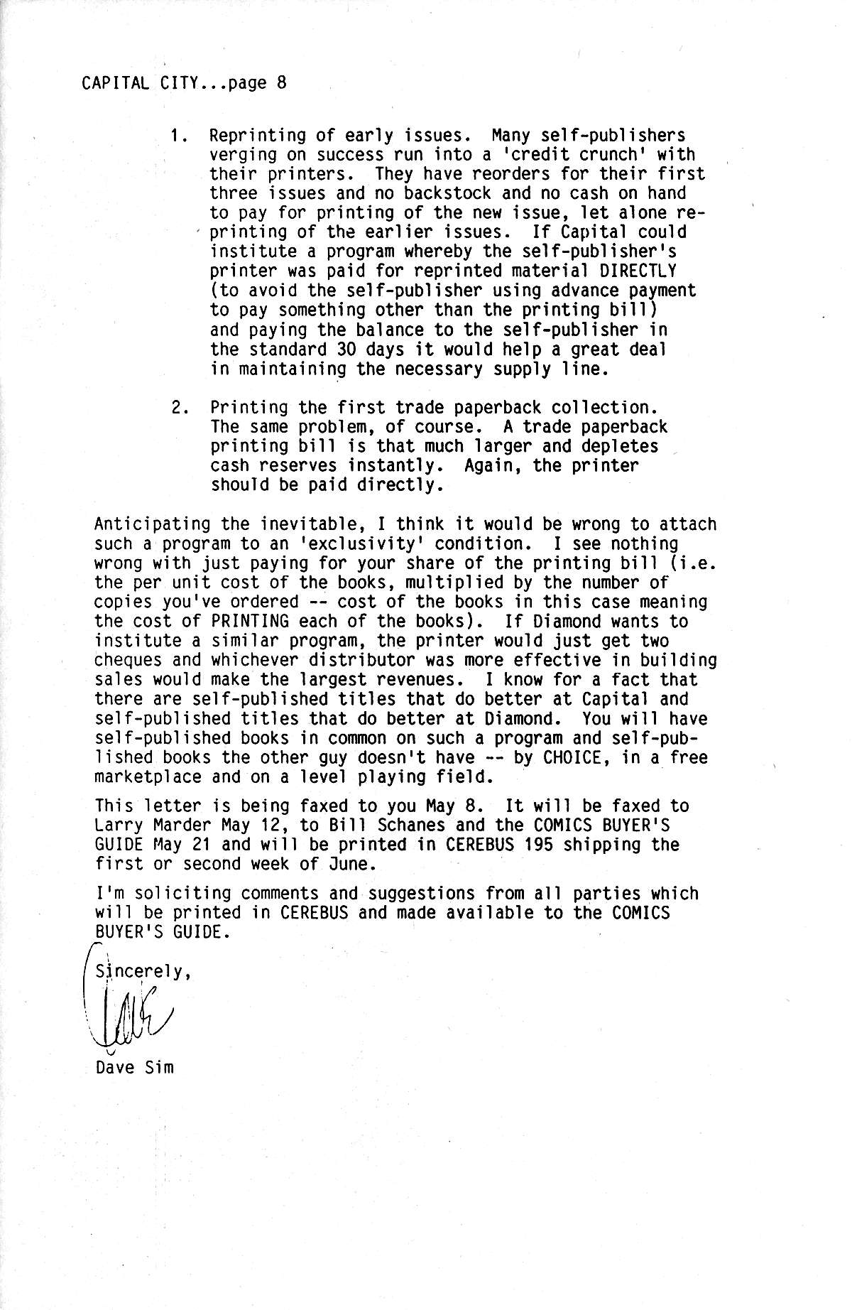 Read online Cerebus comic -  Issue #195 - 46