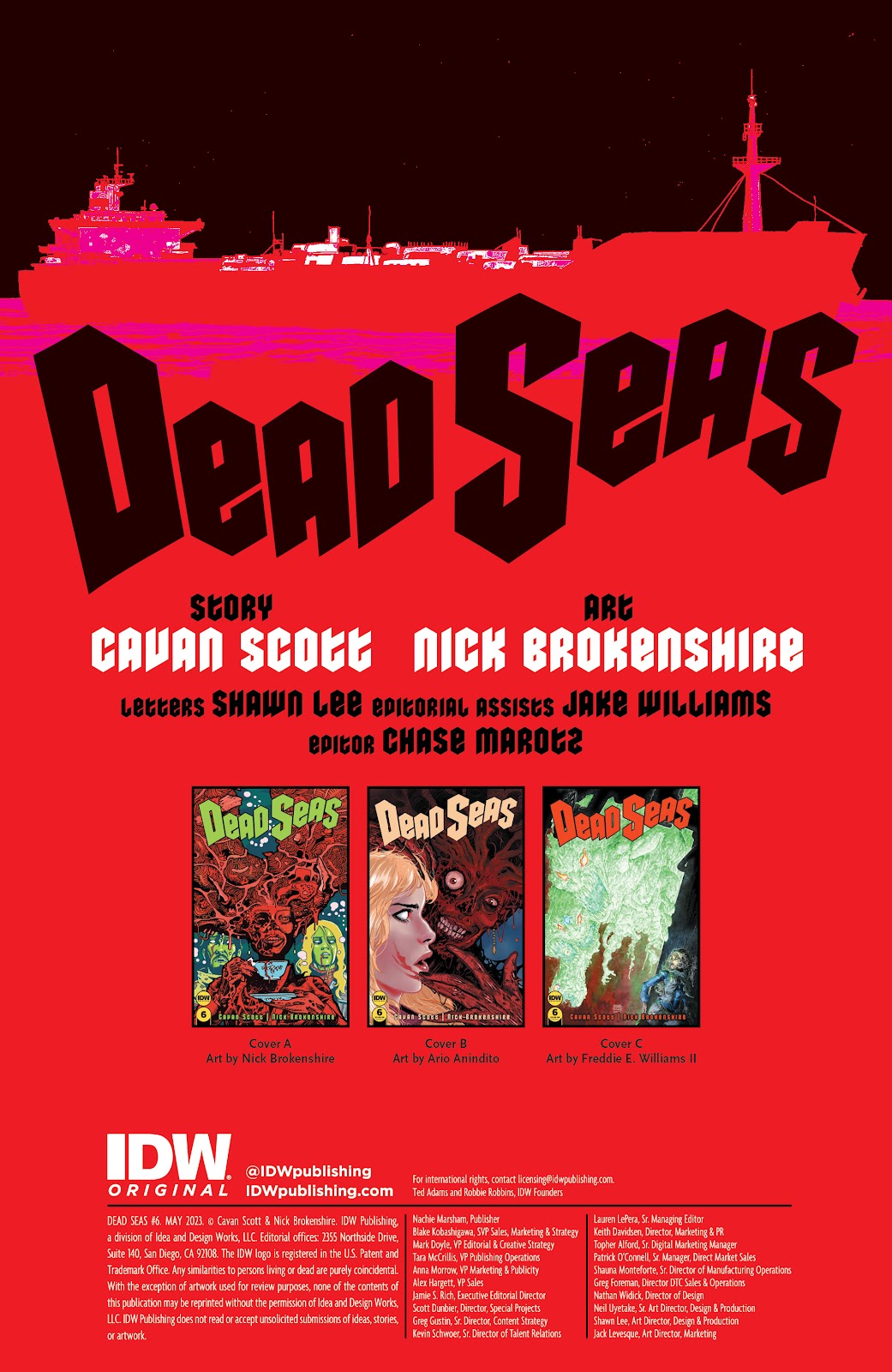 Dead Seas issue 6 - Page 2