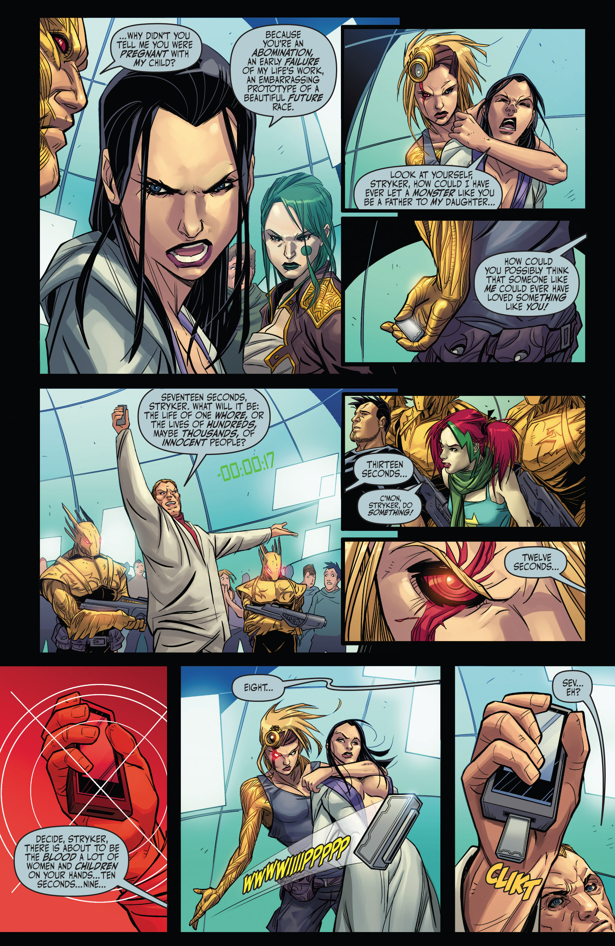Read online Cyberforce (2012) comic -  Issue #5 - 29