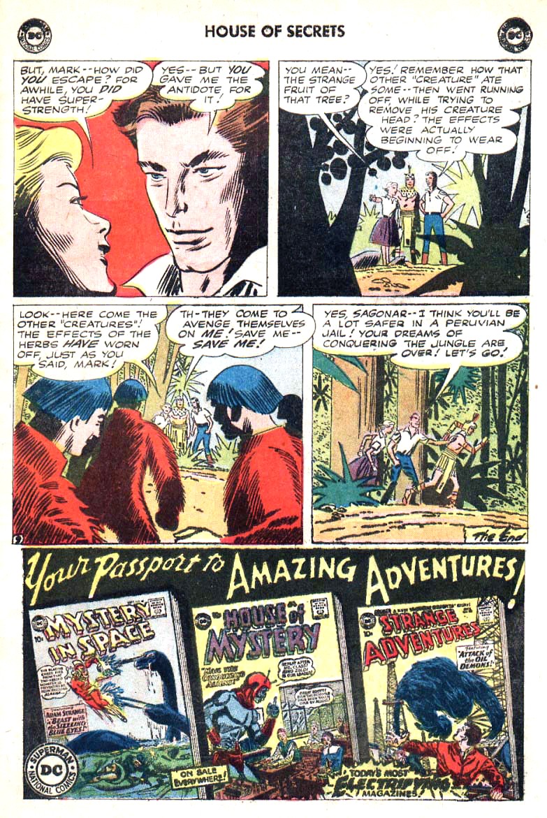 Read online House of Secrets (1956) comic -  Issue #36 - 11