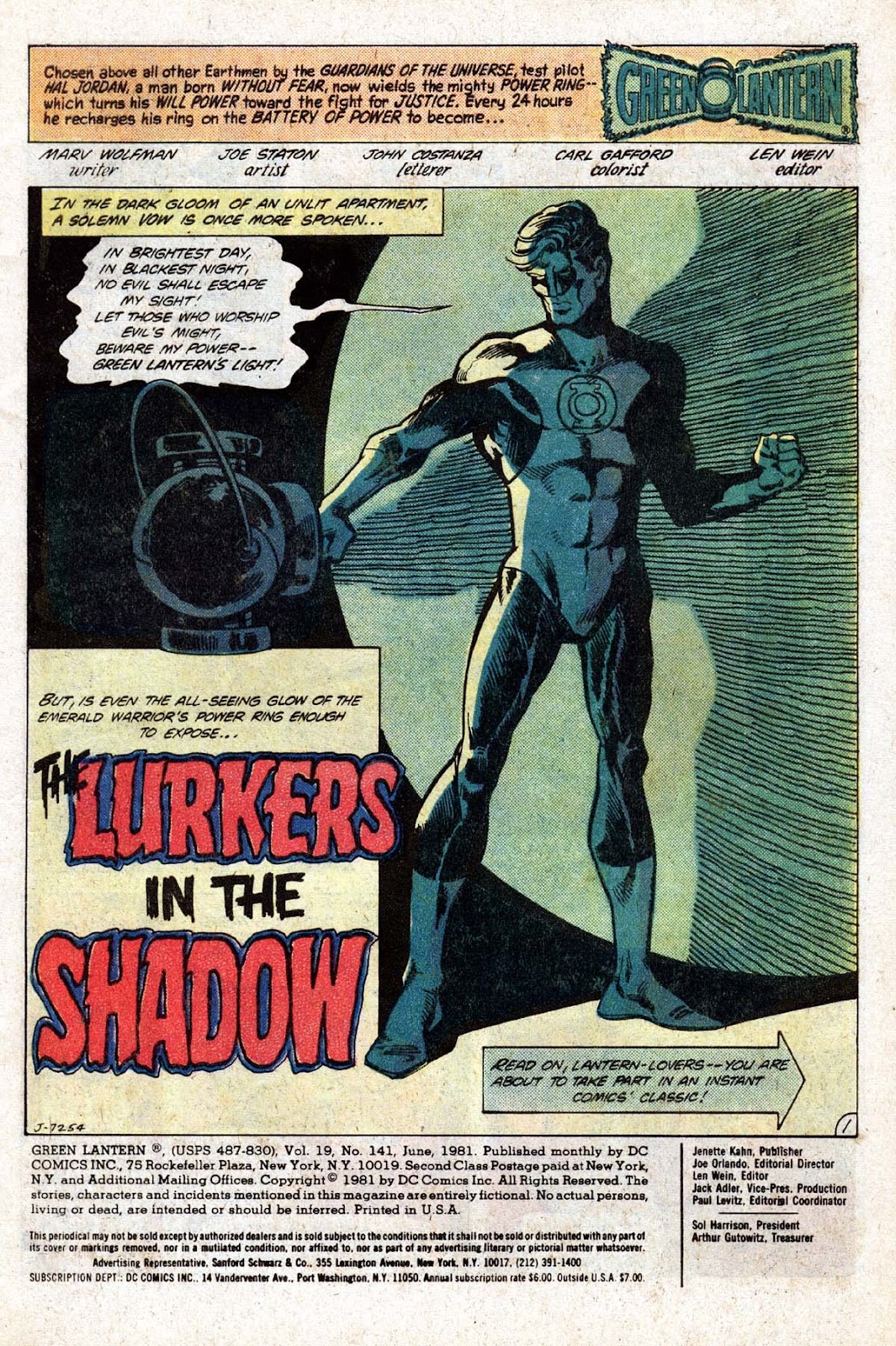 Green Lantern (1960) issue 141 - Page 2