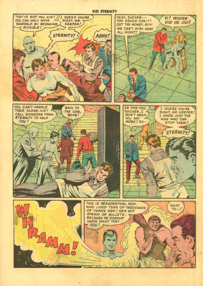 Read online Kid Eternity (1946) comic -  Issue #11 - 10