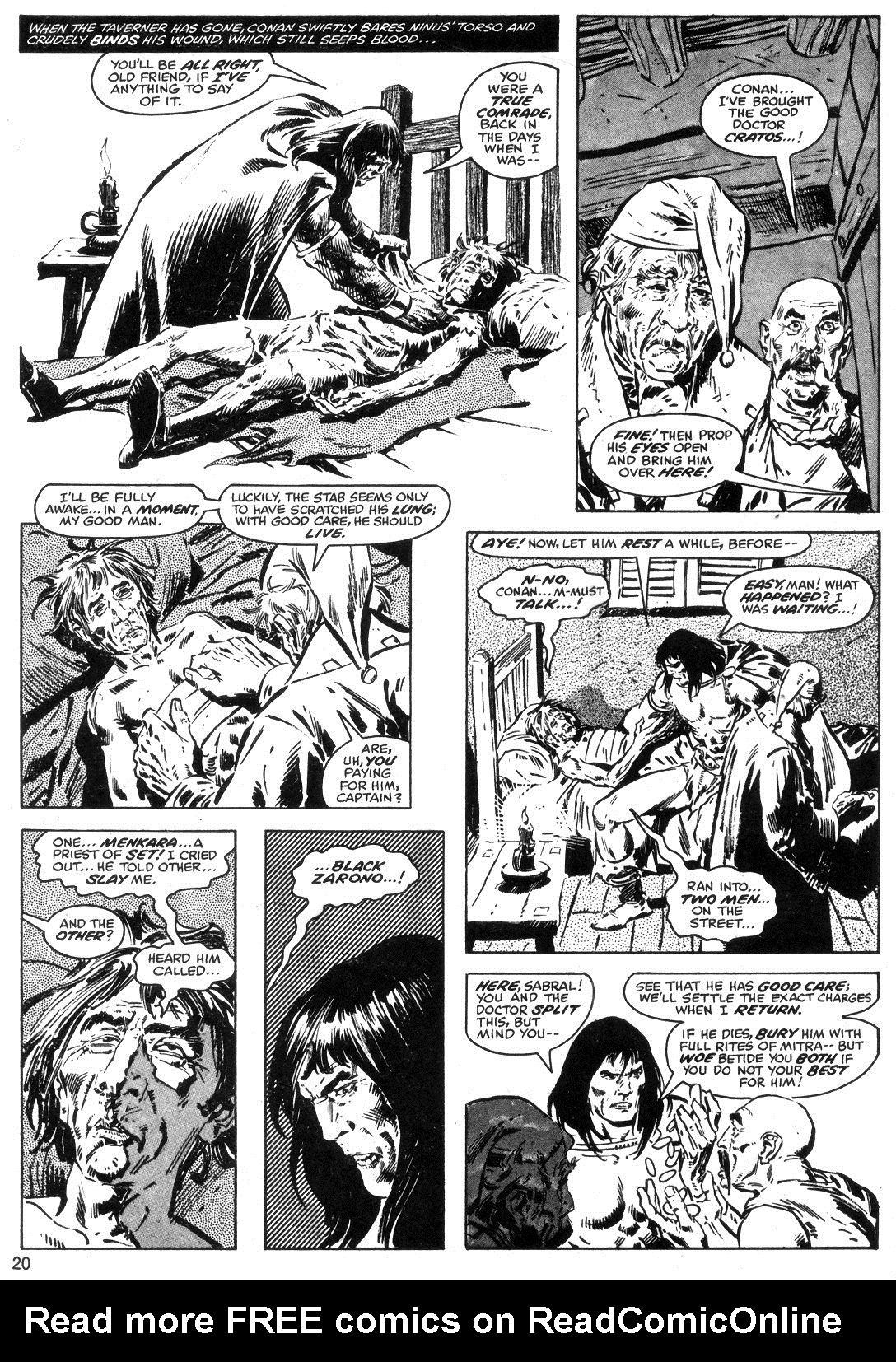 Read online The Savage Sword Of Conan comic -  Issue #40 - 20