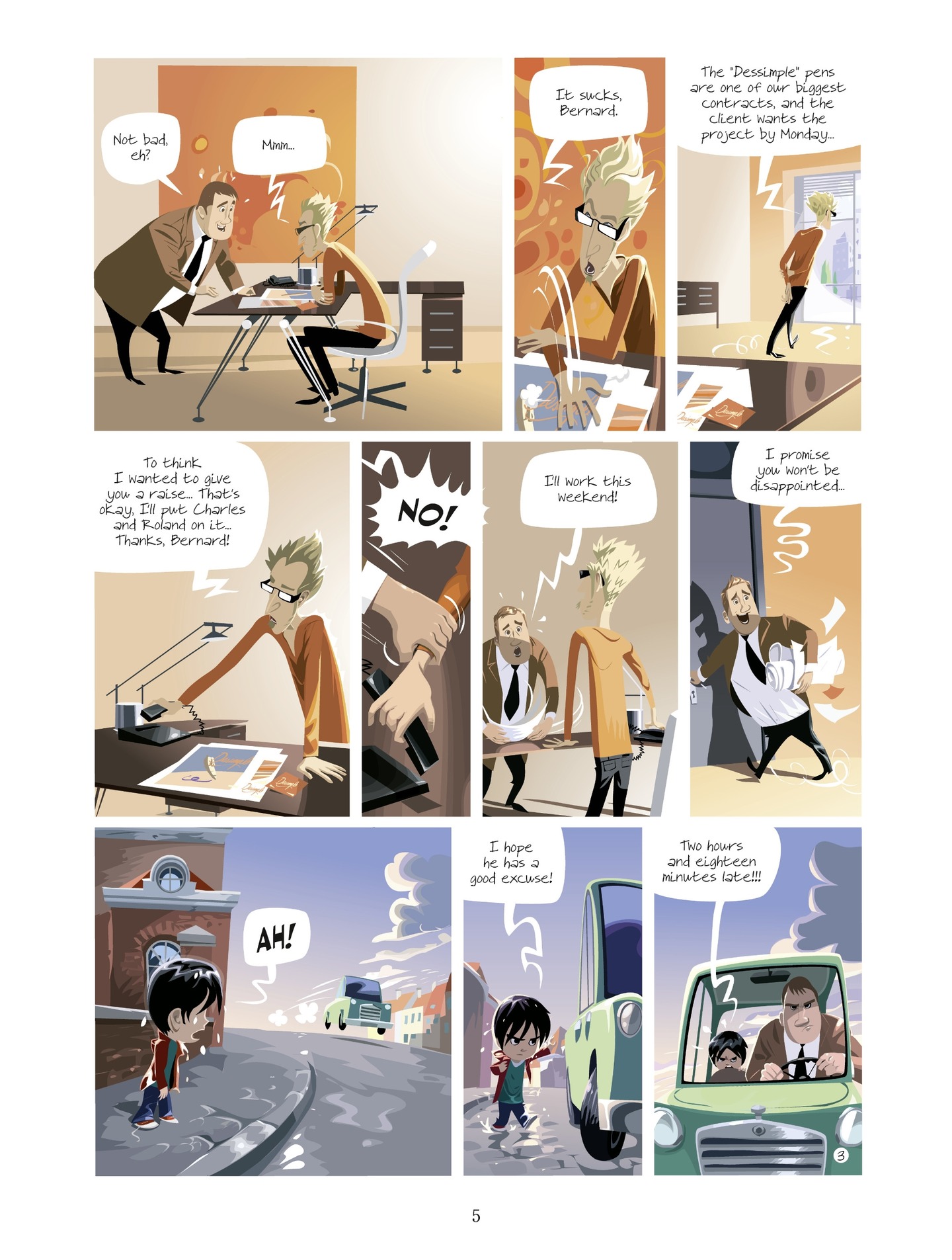 Read online The World According To François comic -  Issue #3 - 5