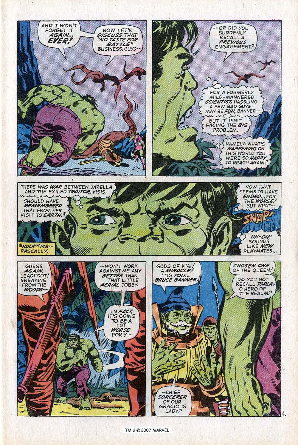 Read online The Incredible Hulk (1968) comic -  Issue #156 - 7