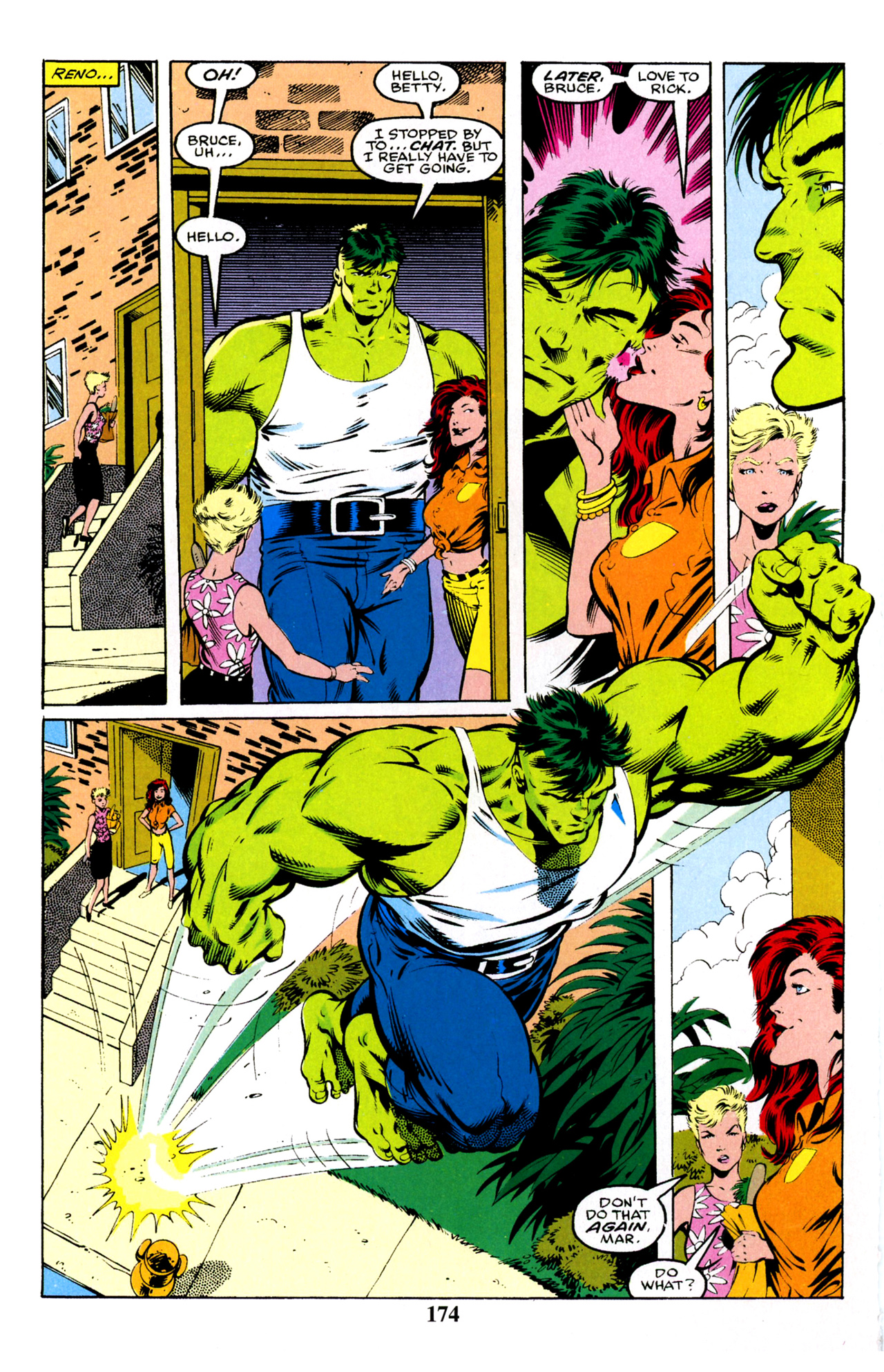 Read online Hulk Visionaries: Peter David comic -  Issue # TPB 7 - 173