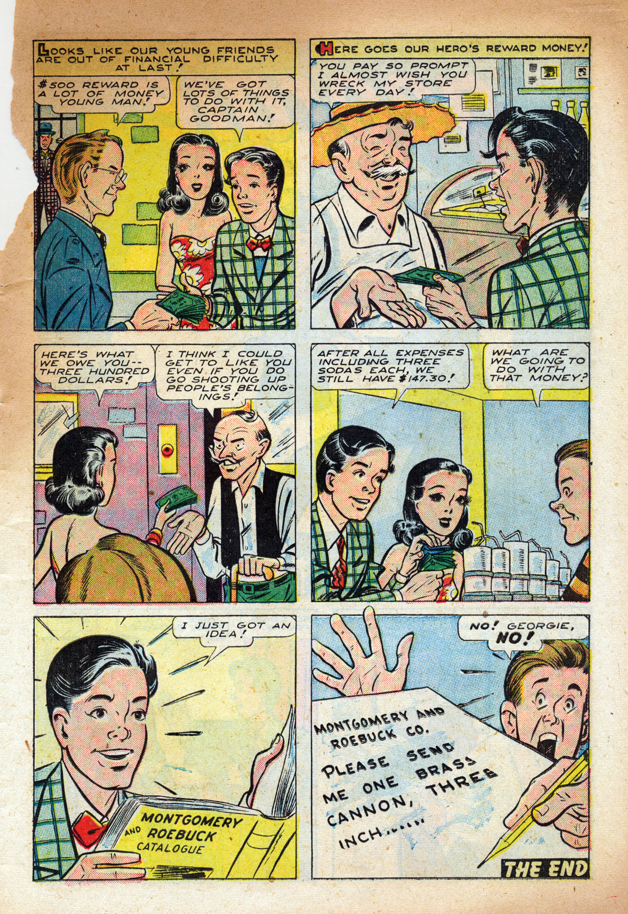 Read online Georgie Comics (1945) comic -  Issue #3 - 17