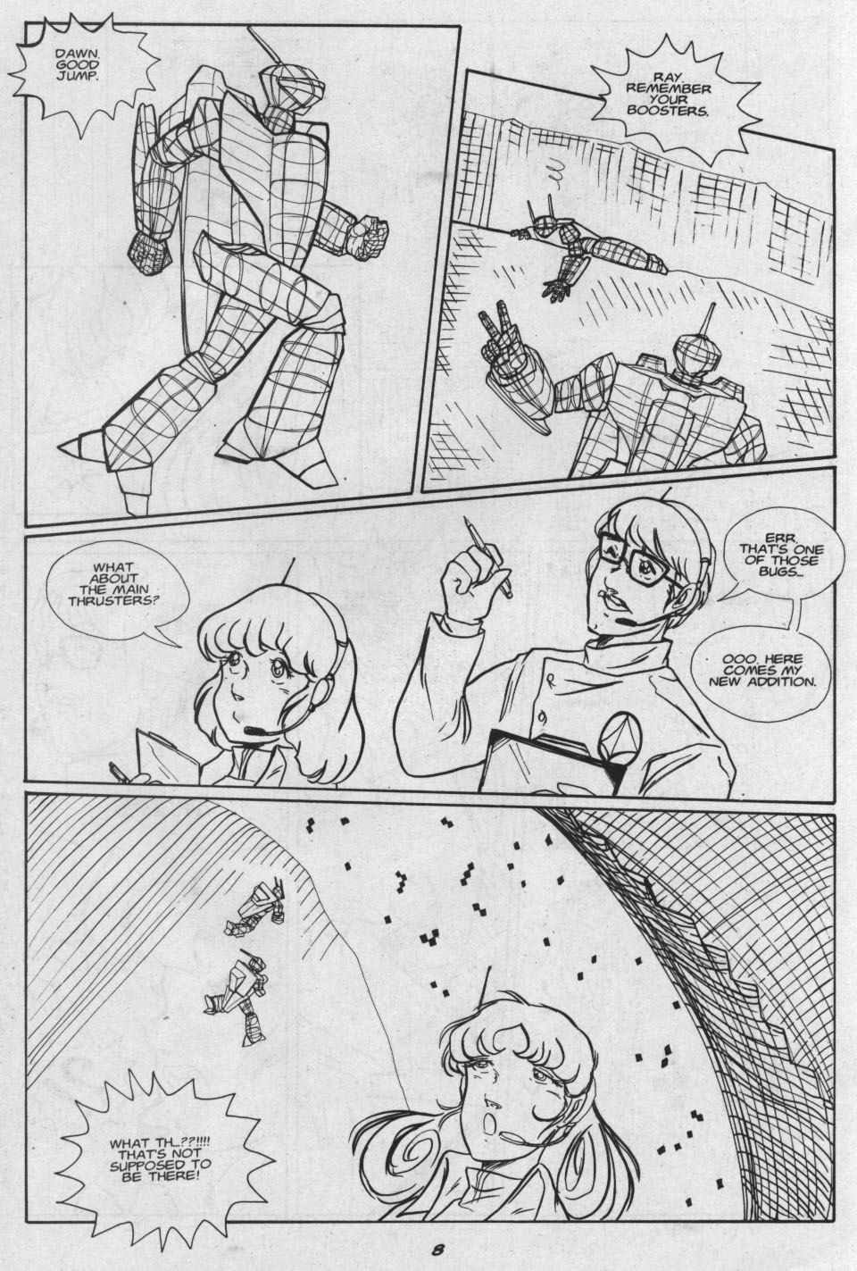Read online Robotech Academy Blues comic -  Issue #2 - 10