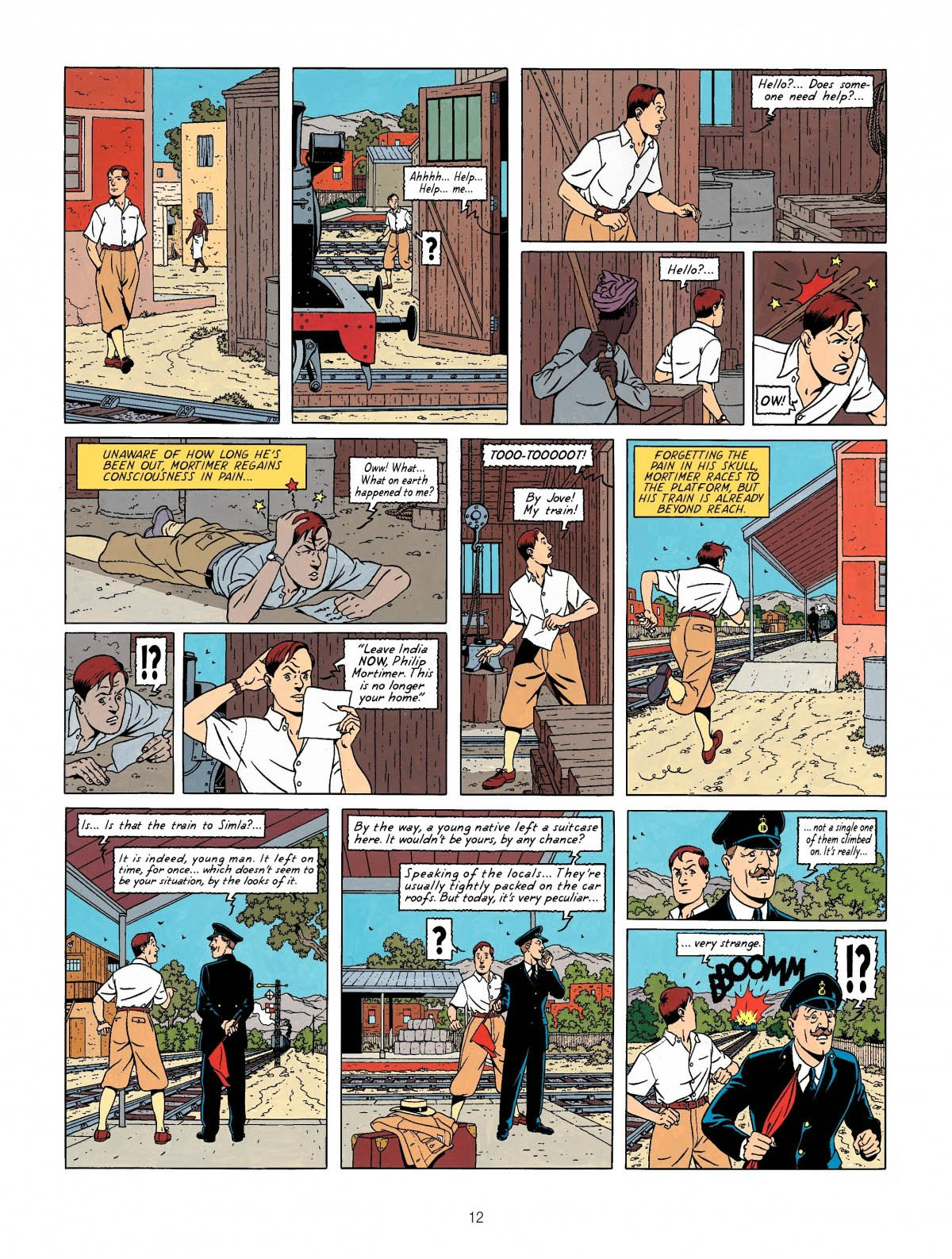 Read online The Adventures of Blake & Mortimer comic -  Issue #9 - 14