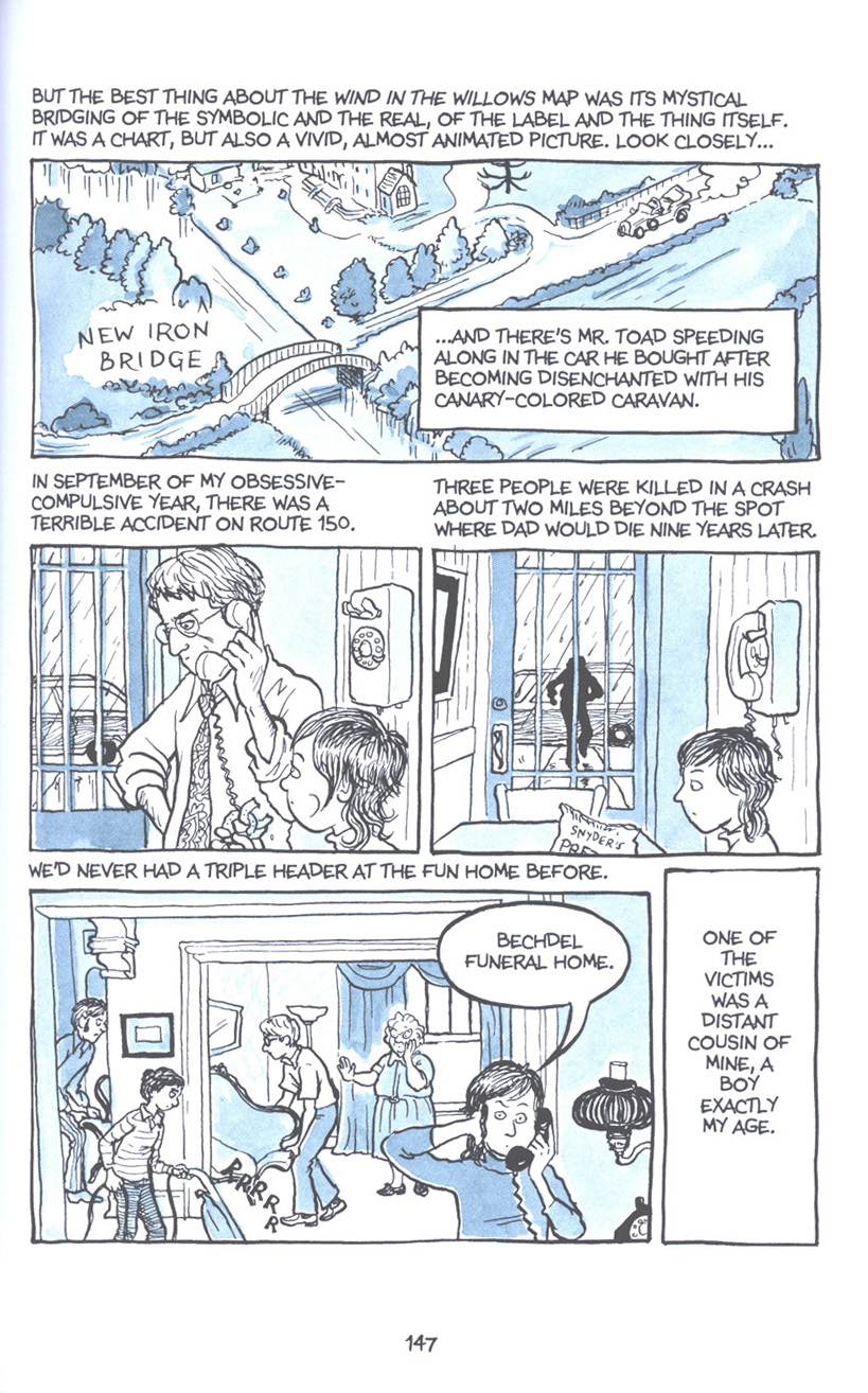 Read online Fun Home: A Family Tragicomic comic -  Issue # TPB - 153