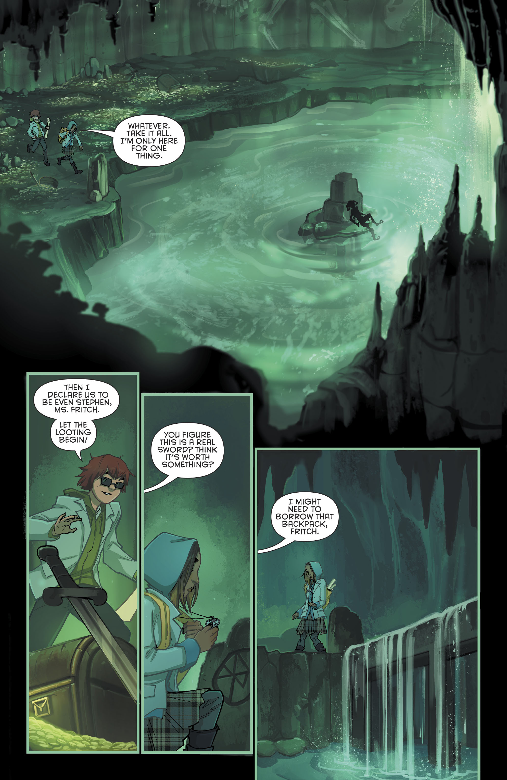 Read online Gotham Academy: Second Semester comic -  Issue #7 - 16