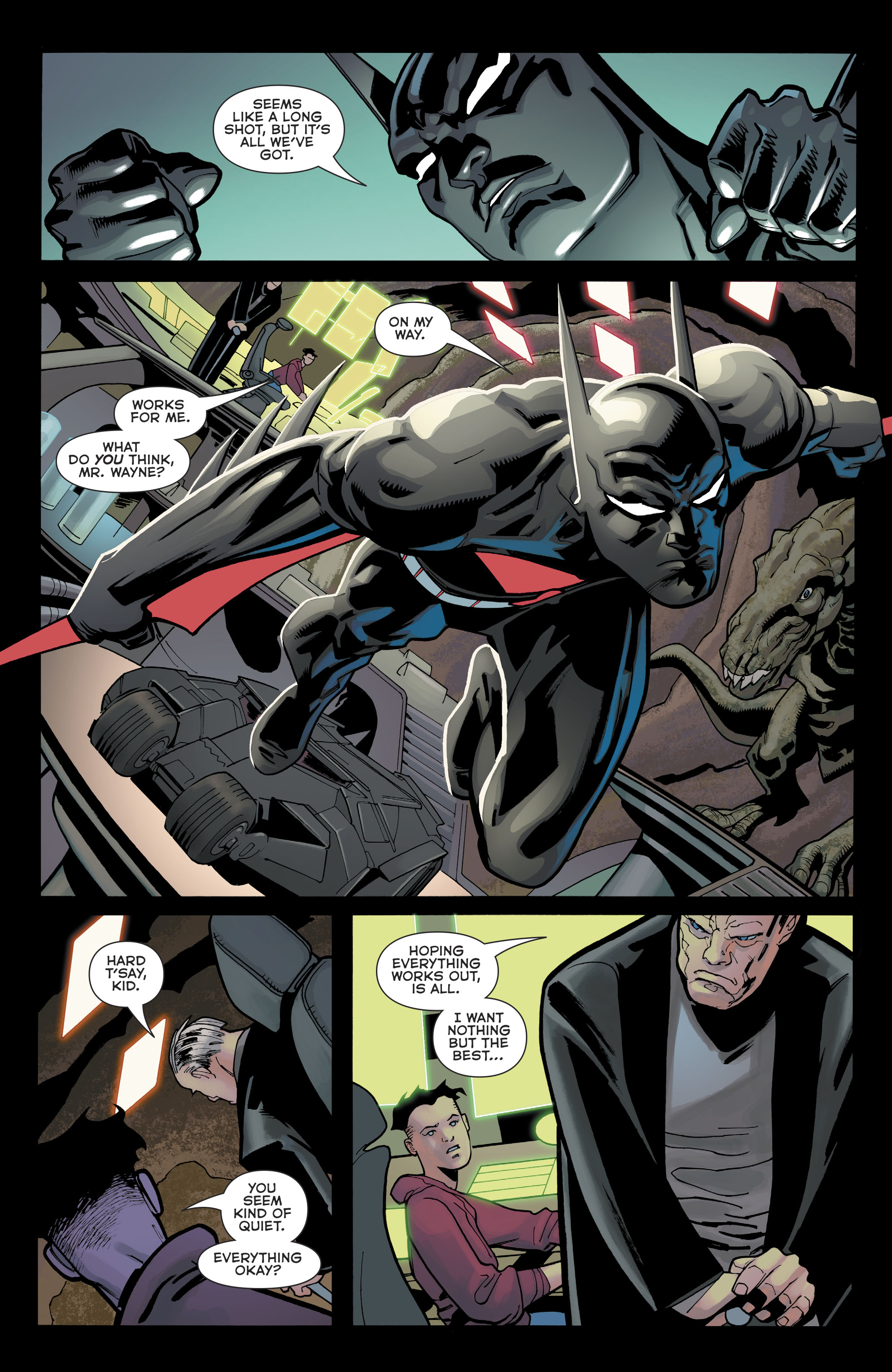 Read online Batman Beyond (2016) comic -  Issue #31 - 12