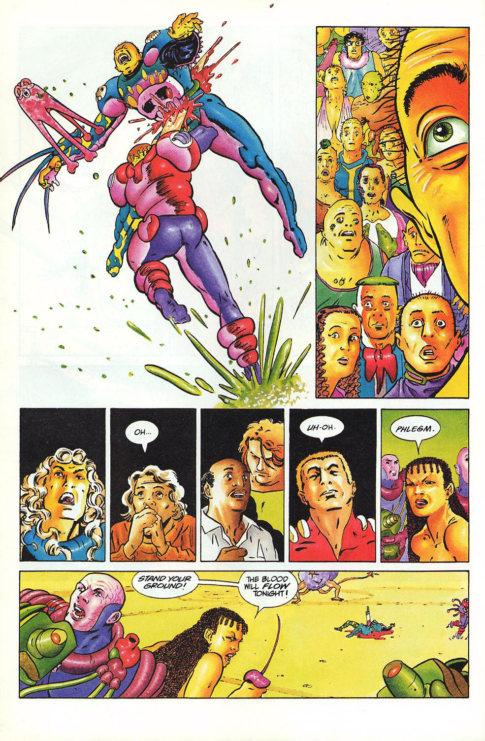 Read online Warriors of Plasm comic -  Issue #9 - 25