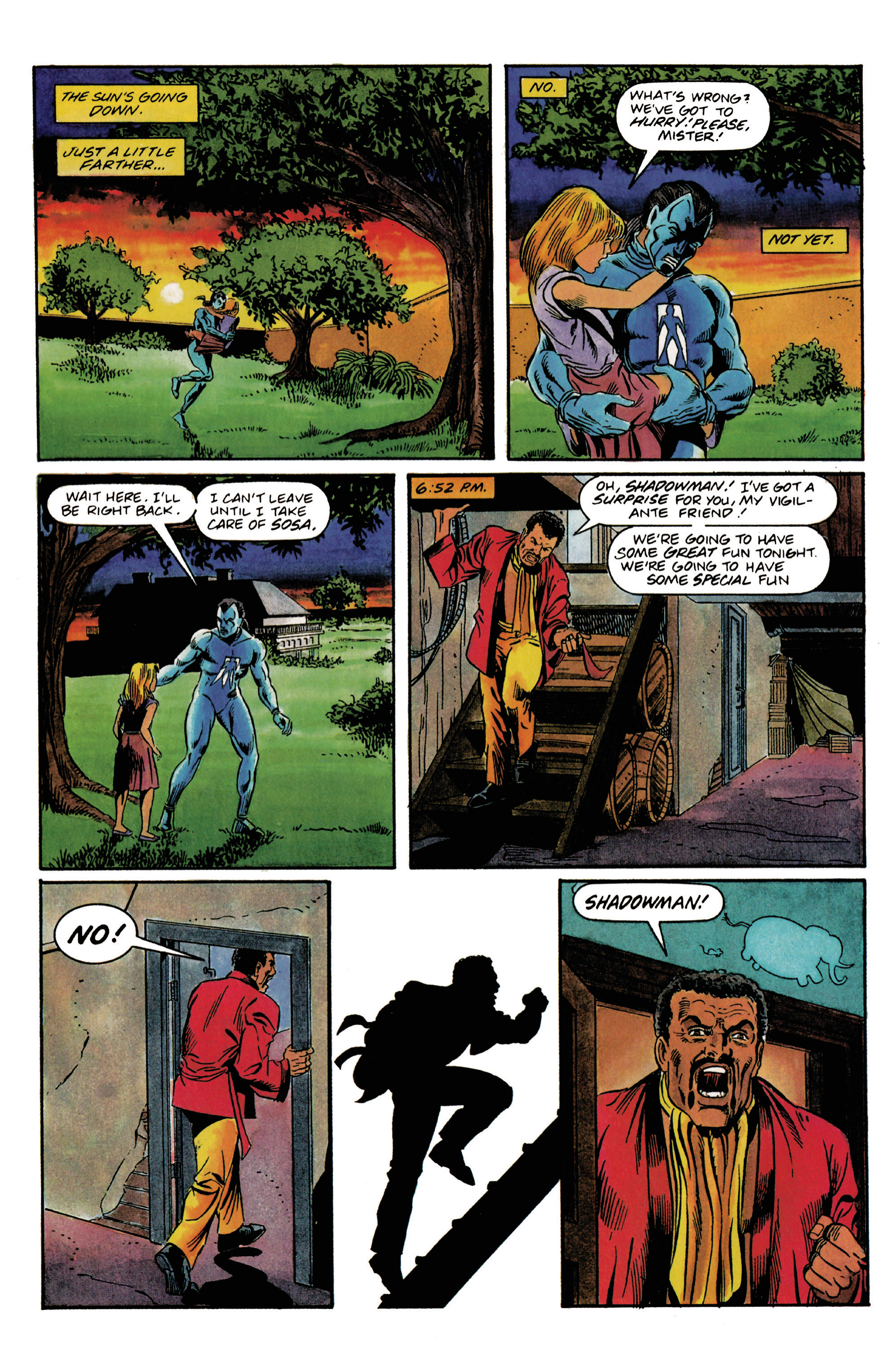 Read online Valiant Masters Shadowman comic -  Issue # TPB (Part 1) - 73