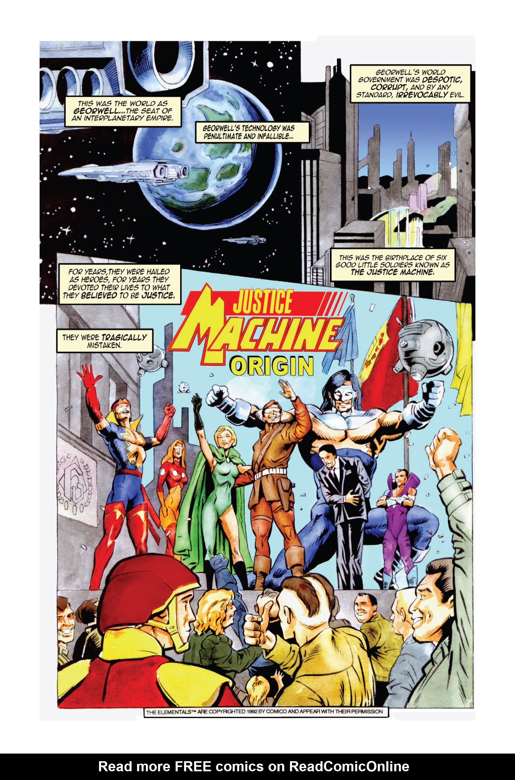 Read online The Justice Machine: Object of Power comic -  Issue # TPB - 5