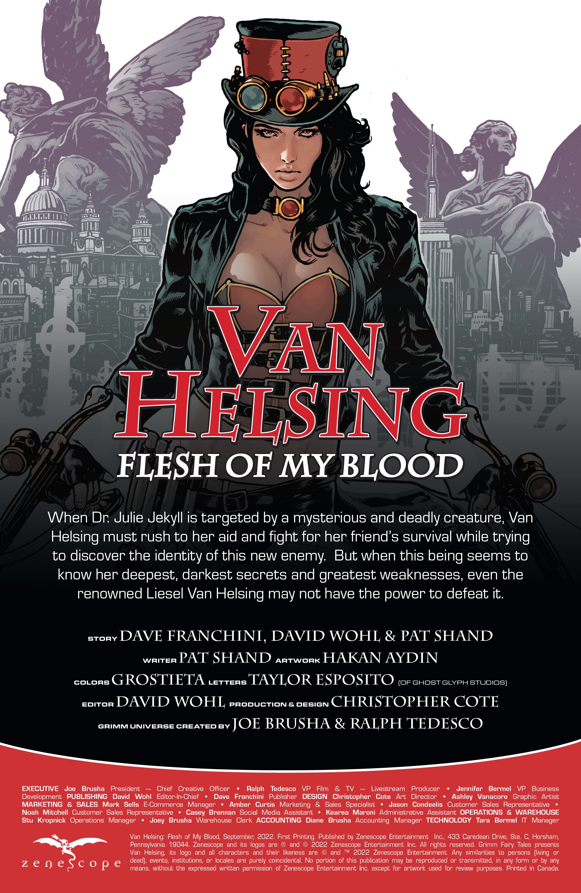 Read online Van Helsing: Flesh of My Blood comic -  Issue # Full - 2