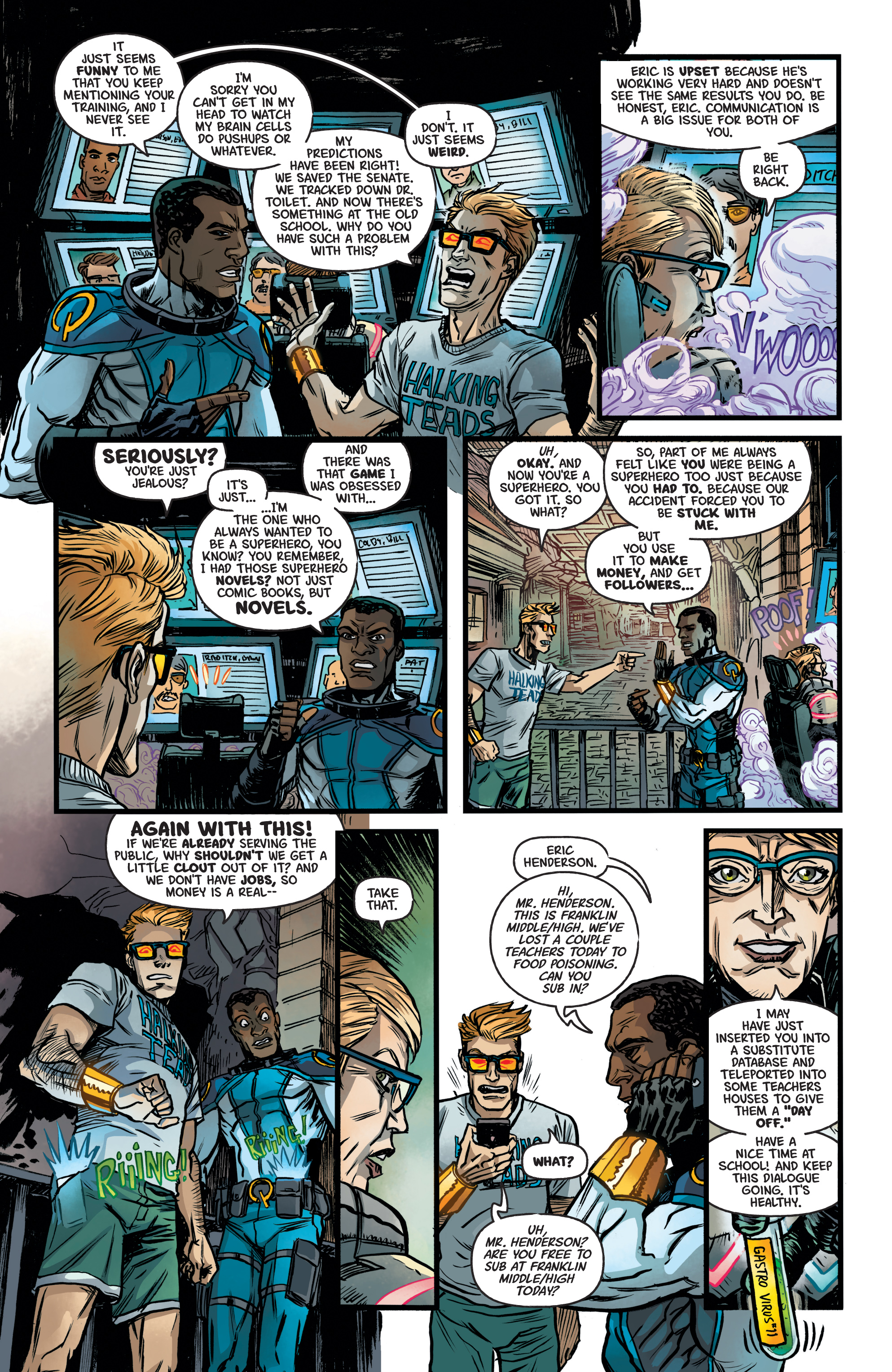 Read online Quantum & Woody comic -  Issue #3 - 9