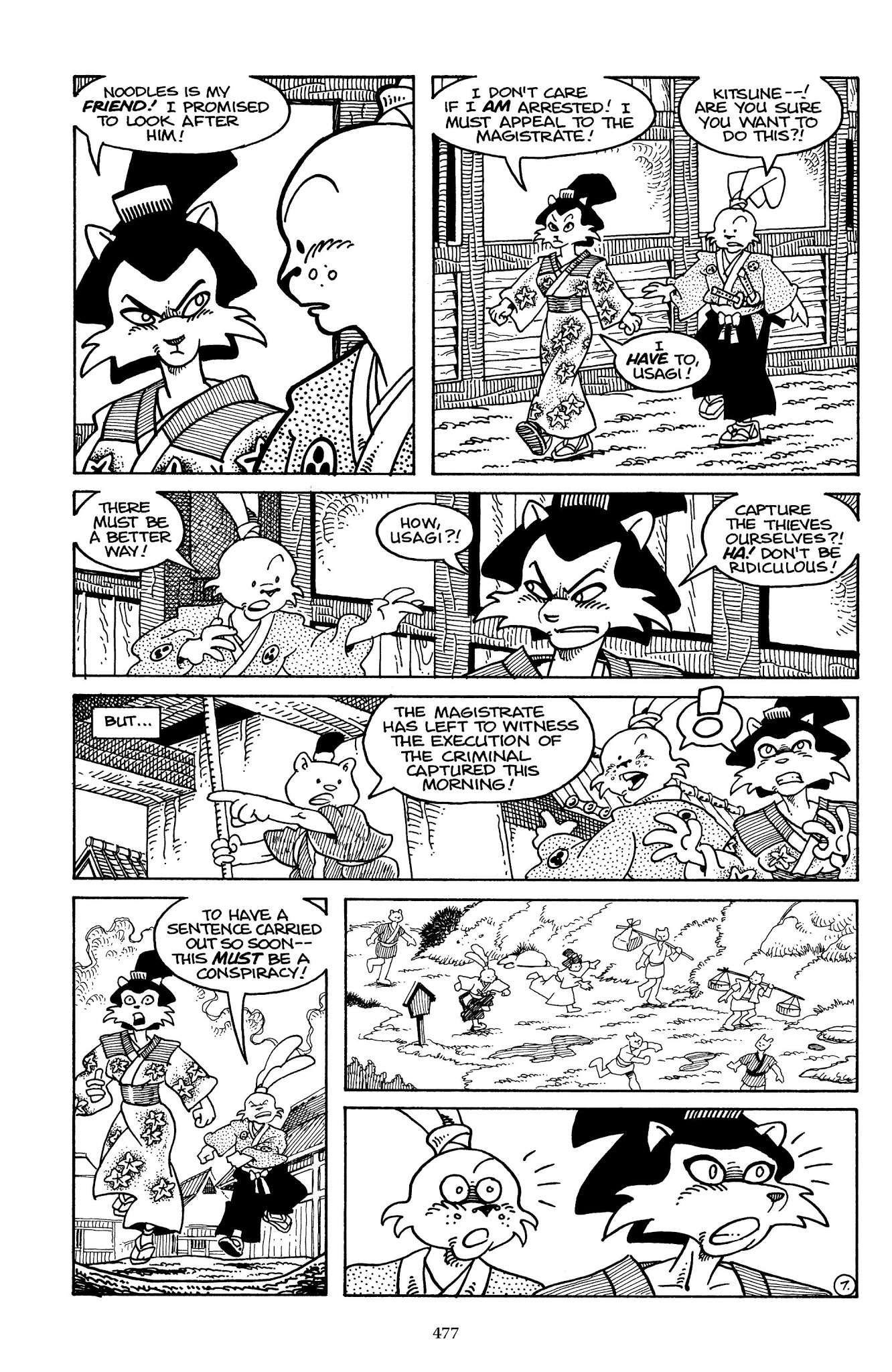 Read online The Usagi Yojimbo Saga comic -  Issue # TPB 1 - 467