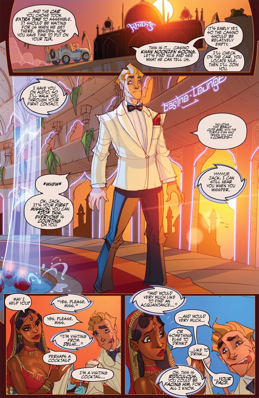 Read online Jack Avarice is The Courier comic -  Issue # TPB (Part 1) - 64