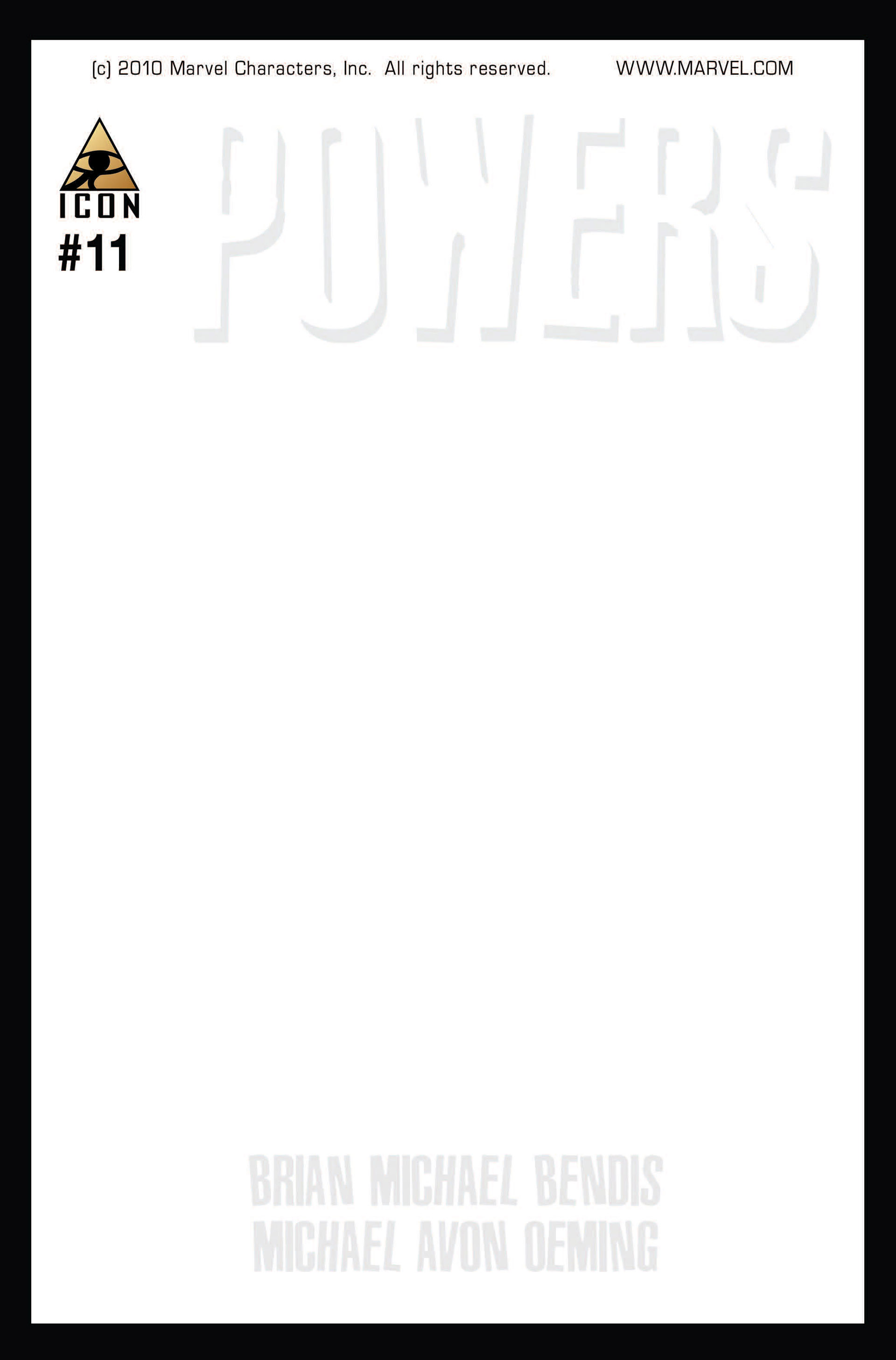 Read online Powers (2000) comic -  Issue #11 - 1