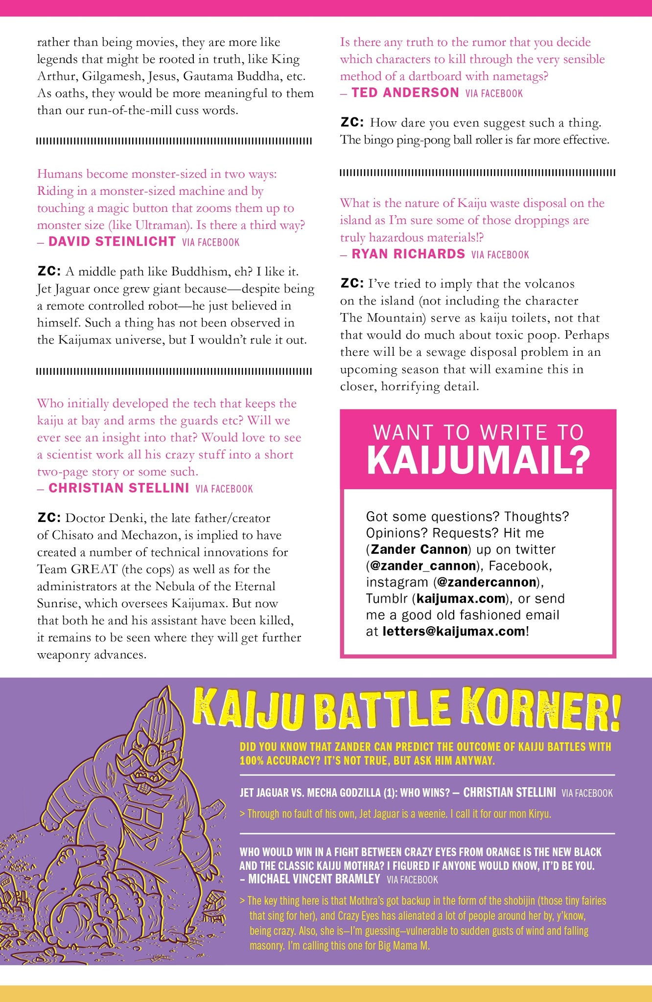 Read online Kaijumax: Season Three comic -  Issue #3 - 28