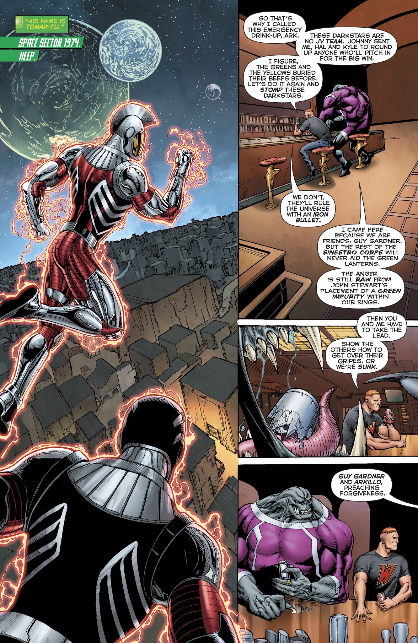 Read online Hal Jordan And The Green Lantern Corps comic -  Issue #45 - 13