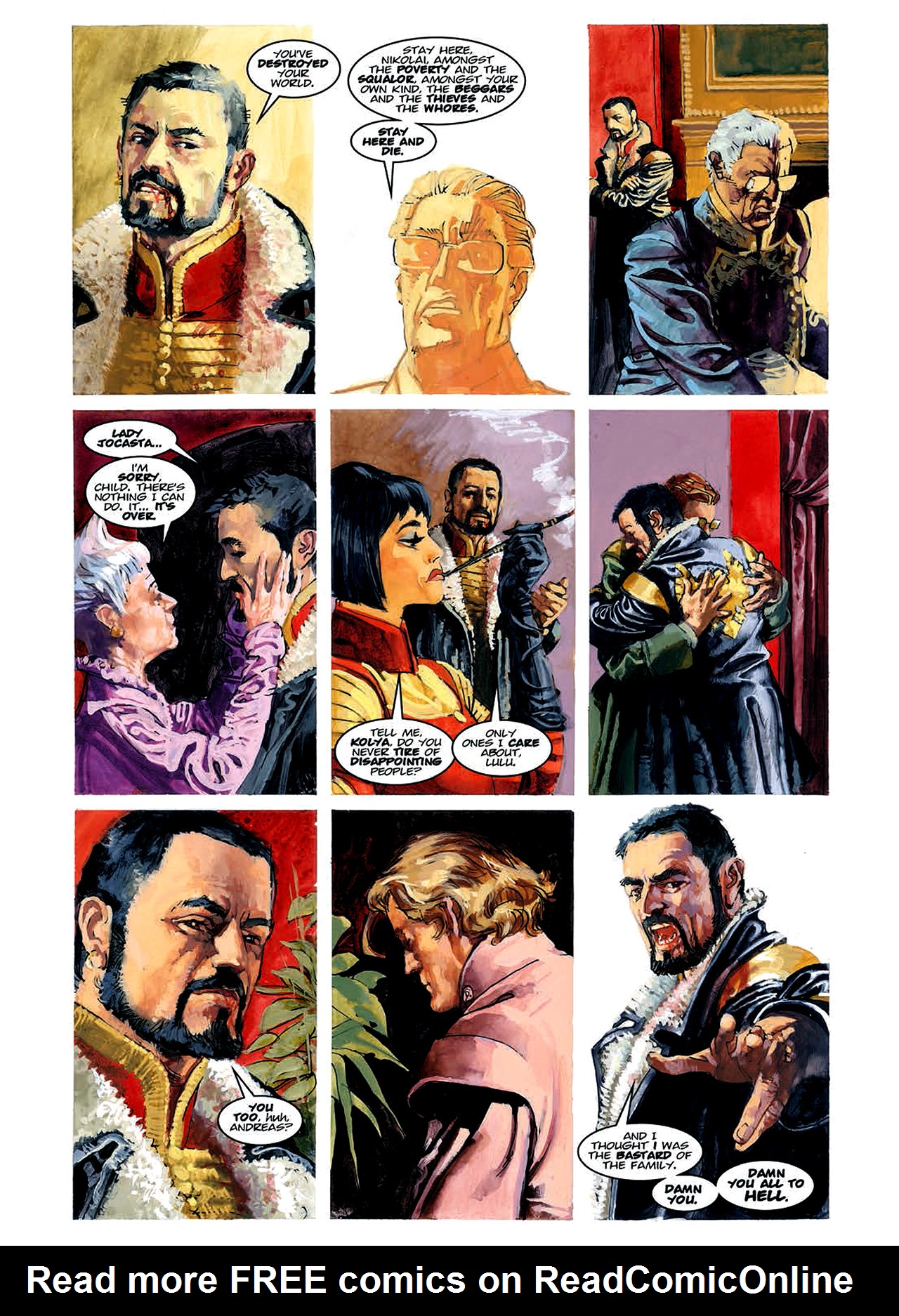 Read online Nikolai Dante comic -  Issue # TPB 5 - 88