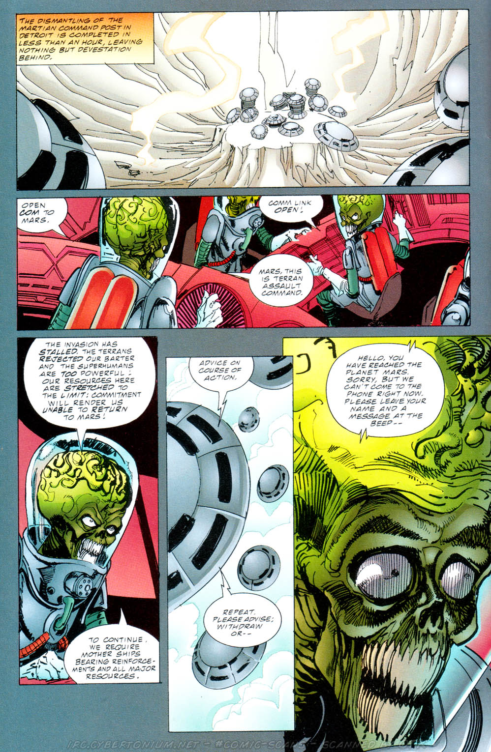 Read online Mars Attacks Image comic -  Issue #4 - 18