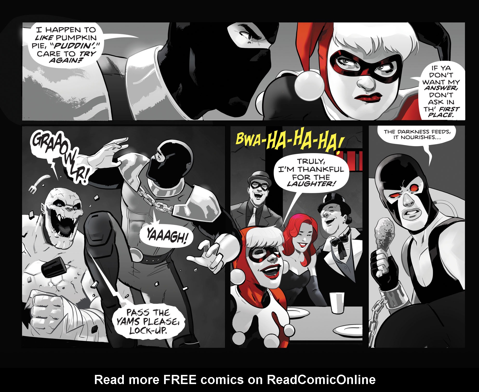 Read online Harley Quinn Black   White   Red comic -  Issue #15 - 5