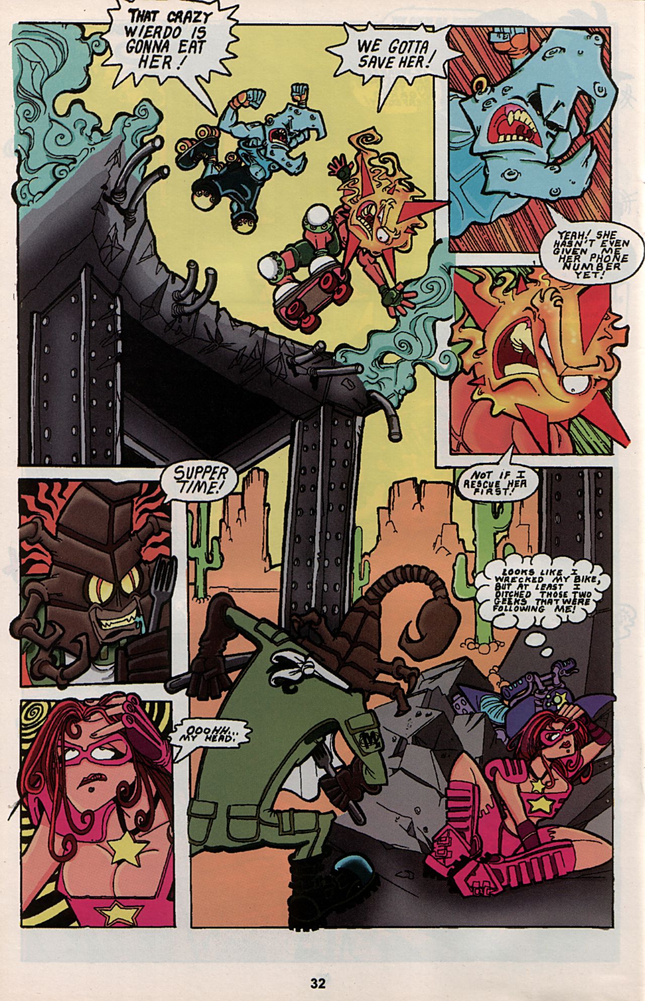 Read online Slavepit Funnies Featuring Gwar comic -  Issue #4 - 34