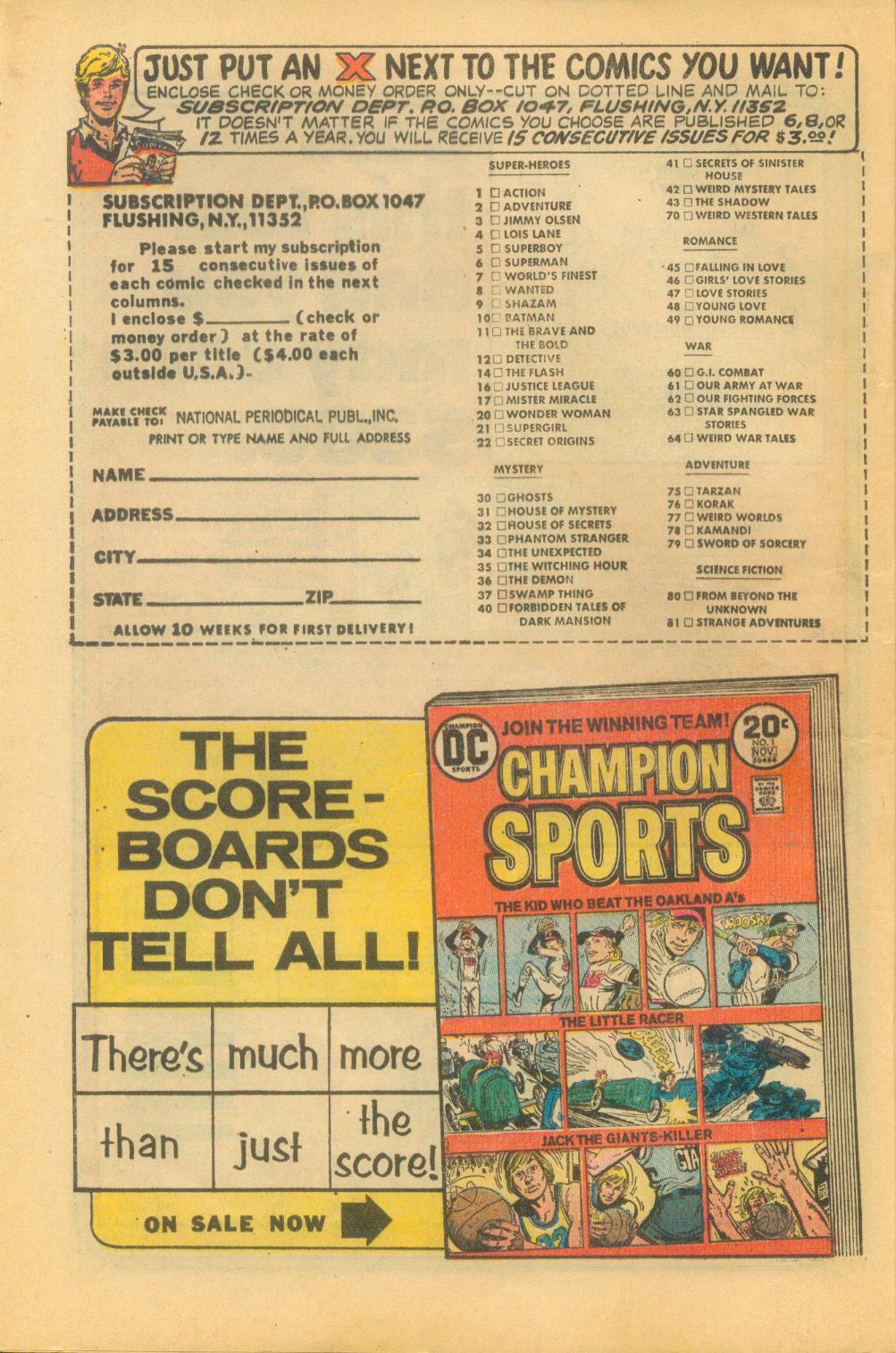 Read online Secrets of Sinister House comic -  Issue #14 - 24