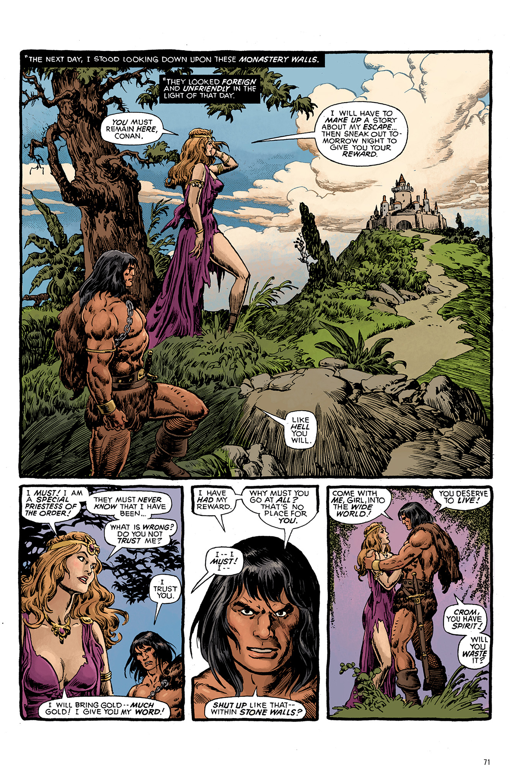 Read online Robert E. Howard's Savage Sword comic -  Issue #6 - 67