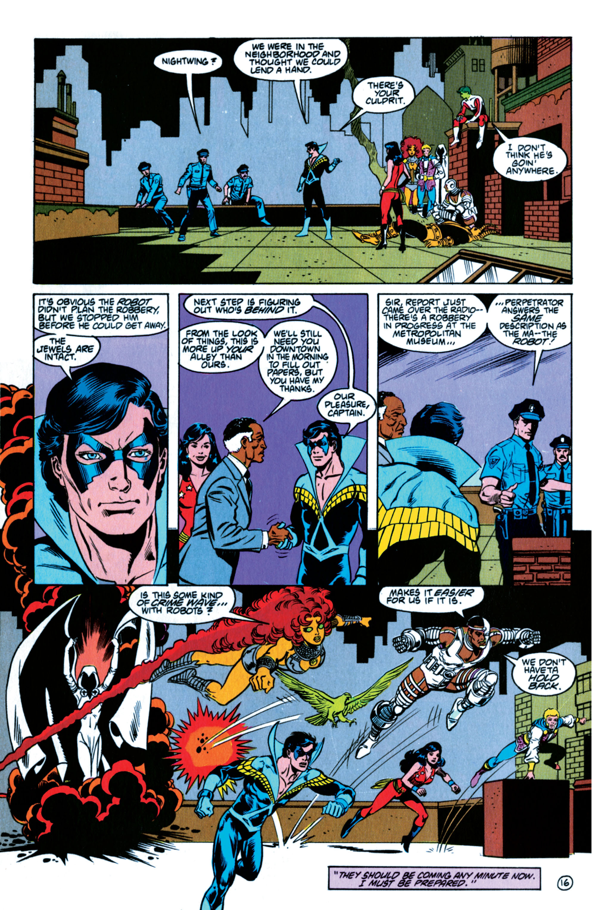 Read online The New Teen Titans (1984) comic -  Issue #36 - 17