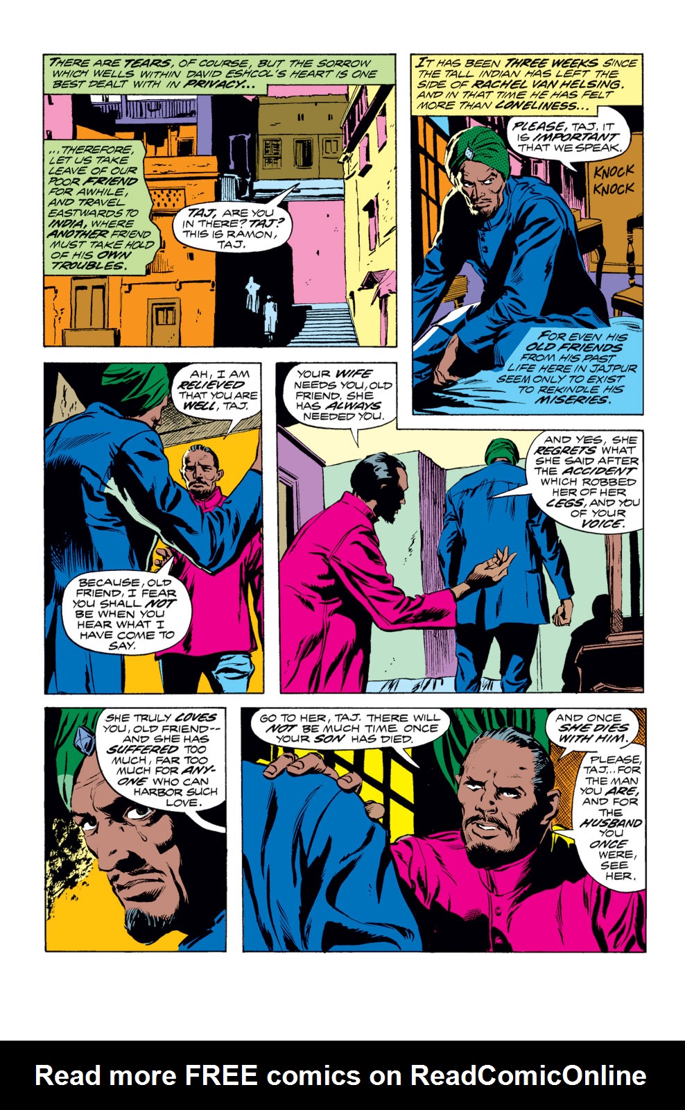 Read online Tomb of Dracula (1972) comic -  Issue #26 - 5