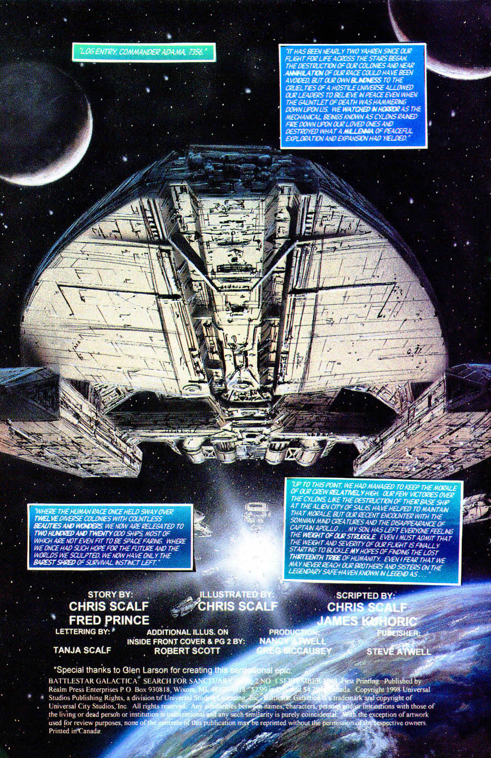 Battlestar Galactica (1997) 6 Page 1