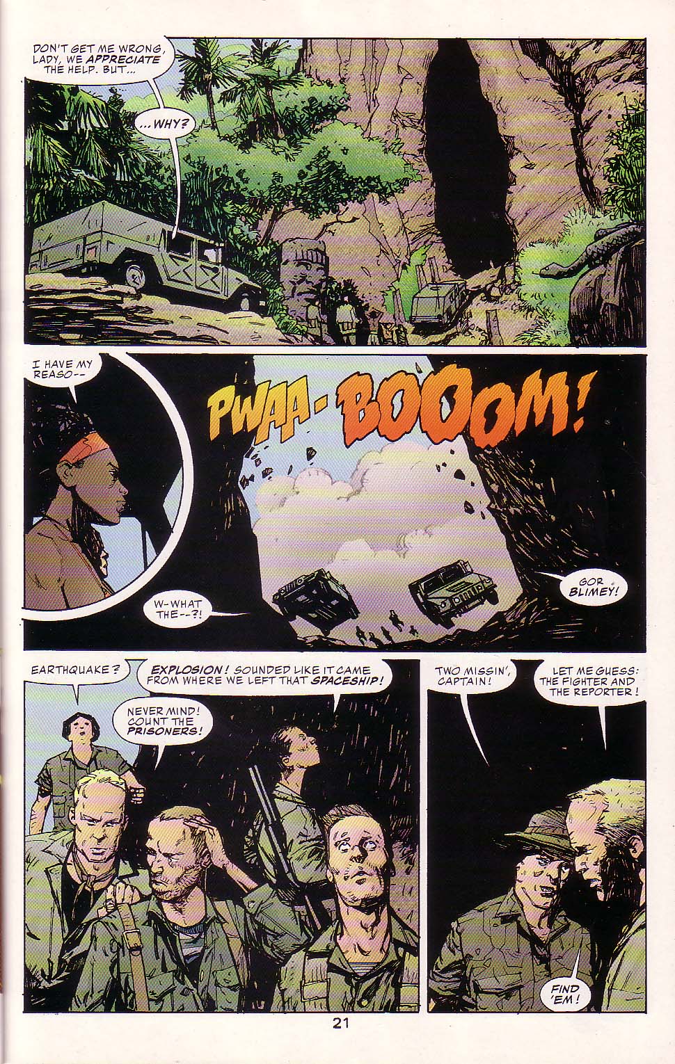 Read online Superman vs. Predator comic -  Issue #2 - 23