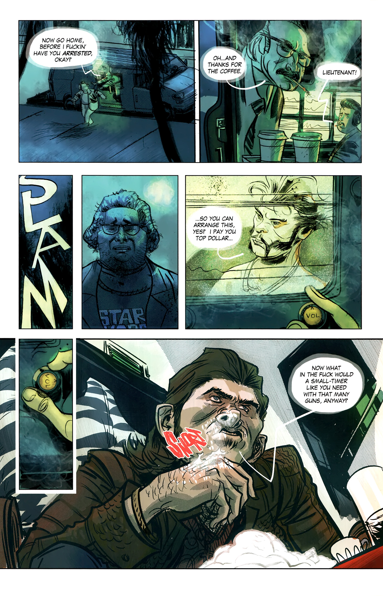 Read online Blue Estate comic -  Issue #3 - 21