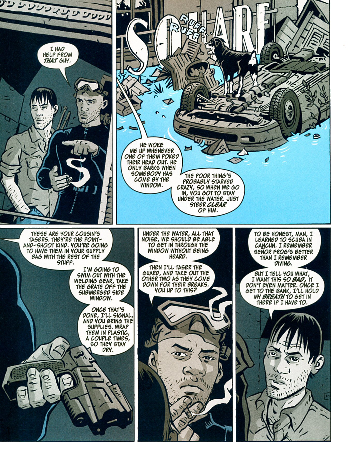 Read online Dark Rain: A New Orleans Story comic -  Issue # TPB - 121