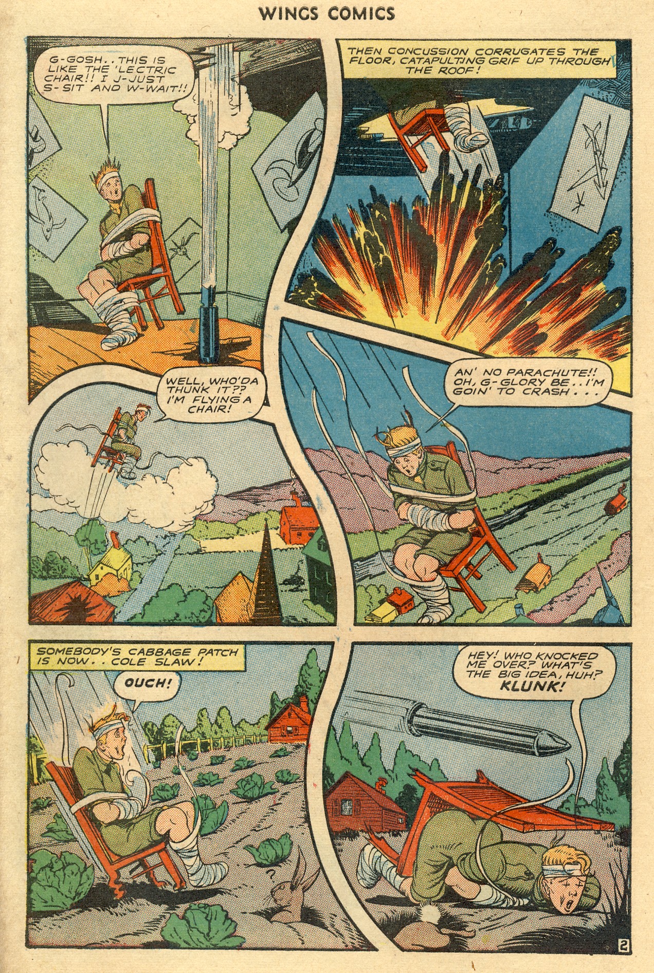 Read online Wings Comics comic -  Issue #59 - 14