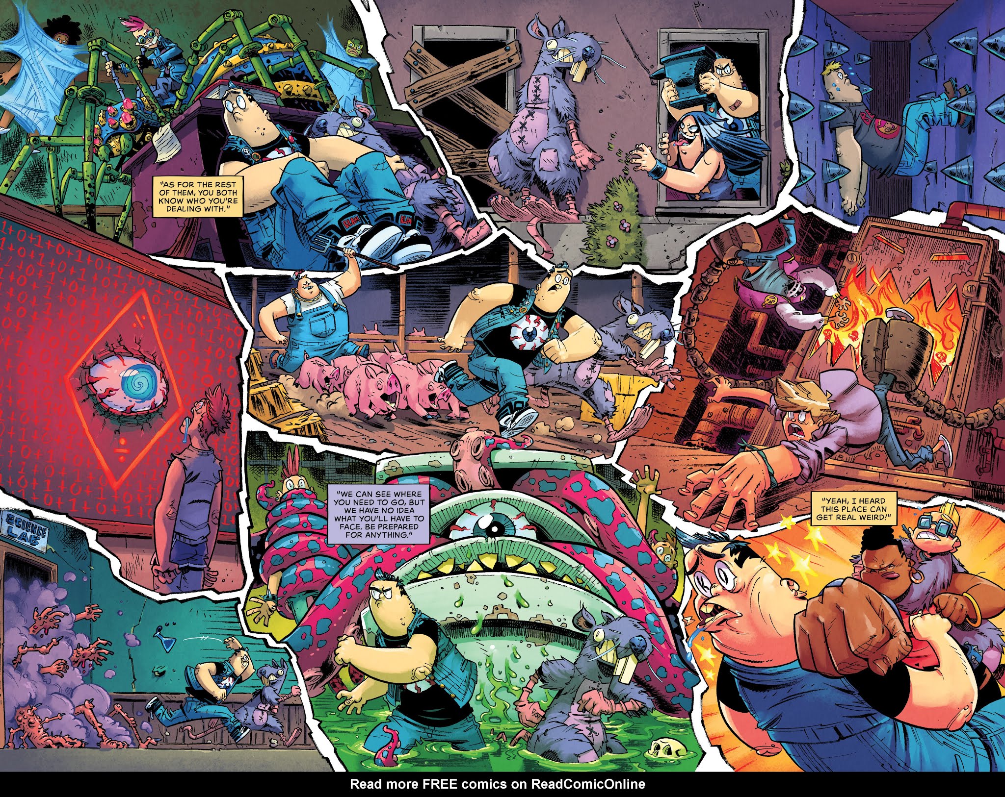 Read online Bully Wars comic -  Issue #4 - 14