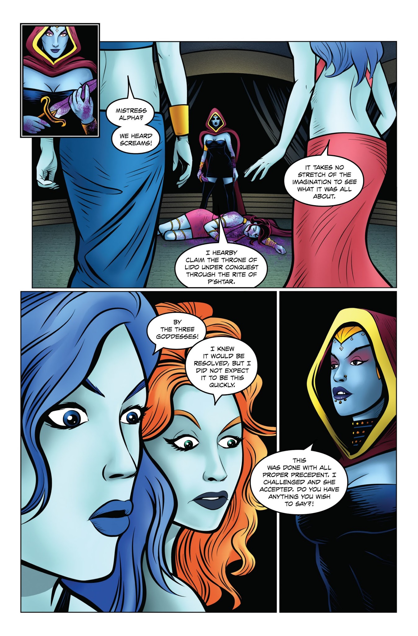Read online Space Women Beyond the Stratosphere comic -  Issue # TPB - 70