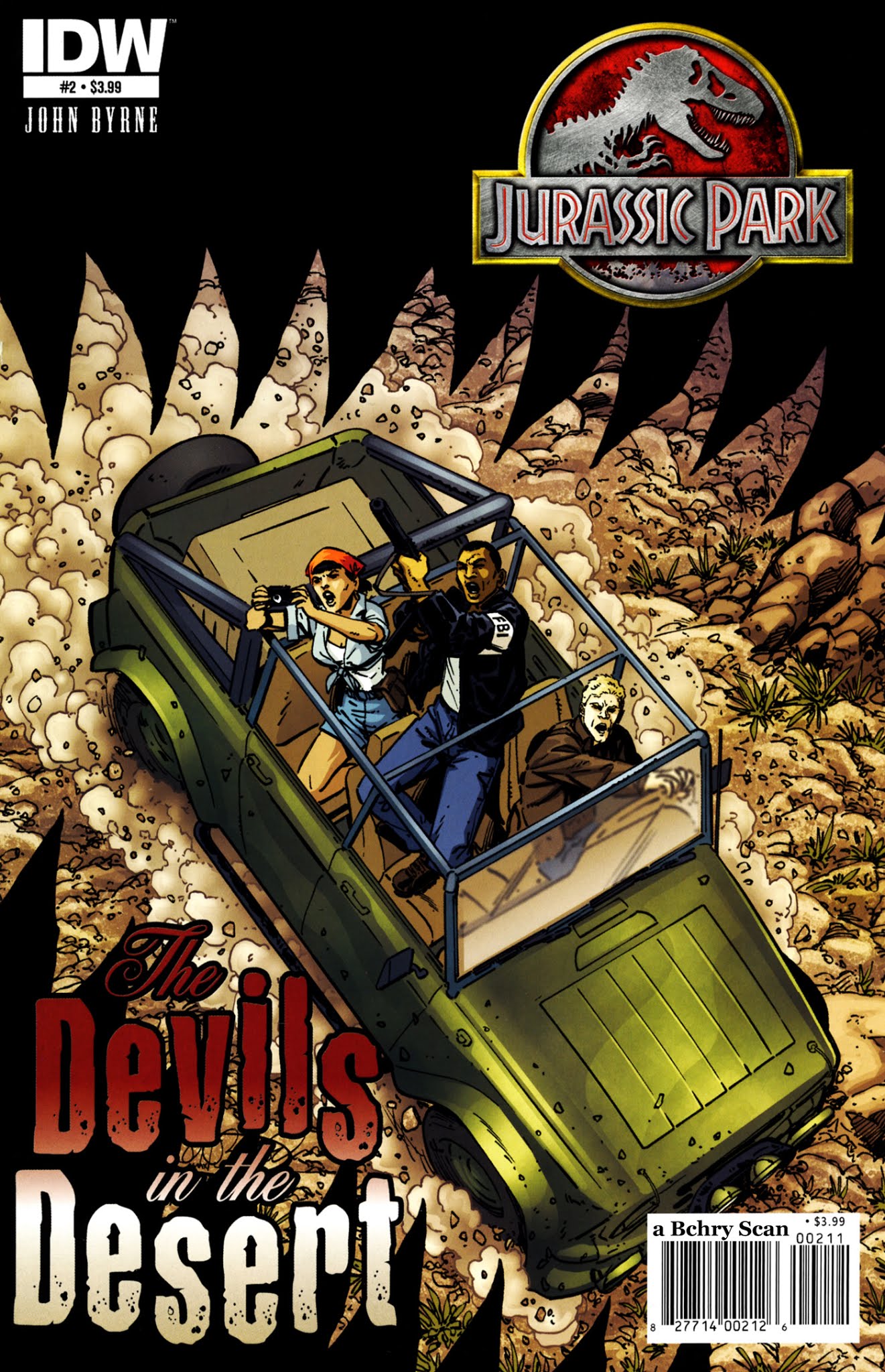 Read online Jurassic Park: The Devils in the Desert comic -  Issue #2 - 1