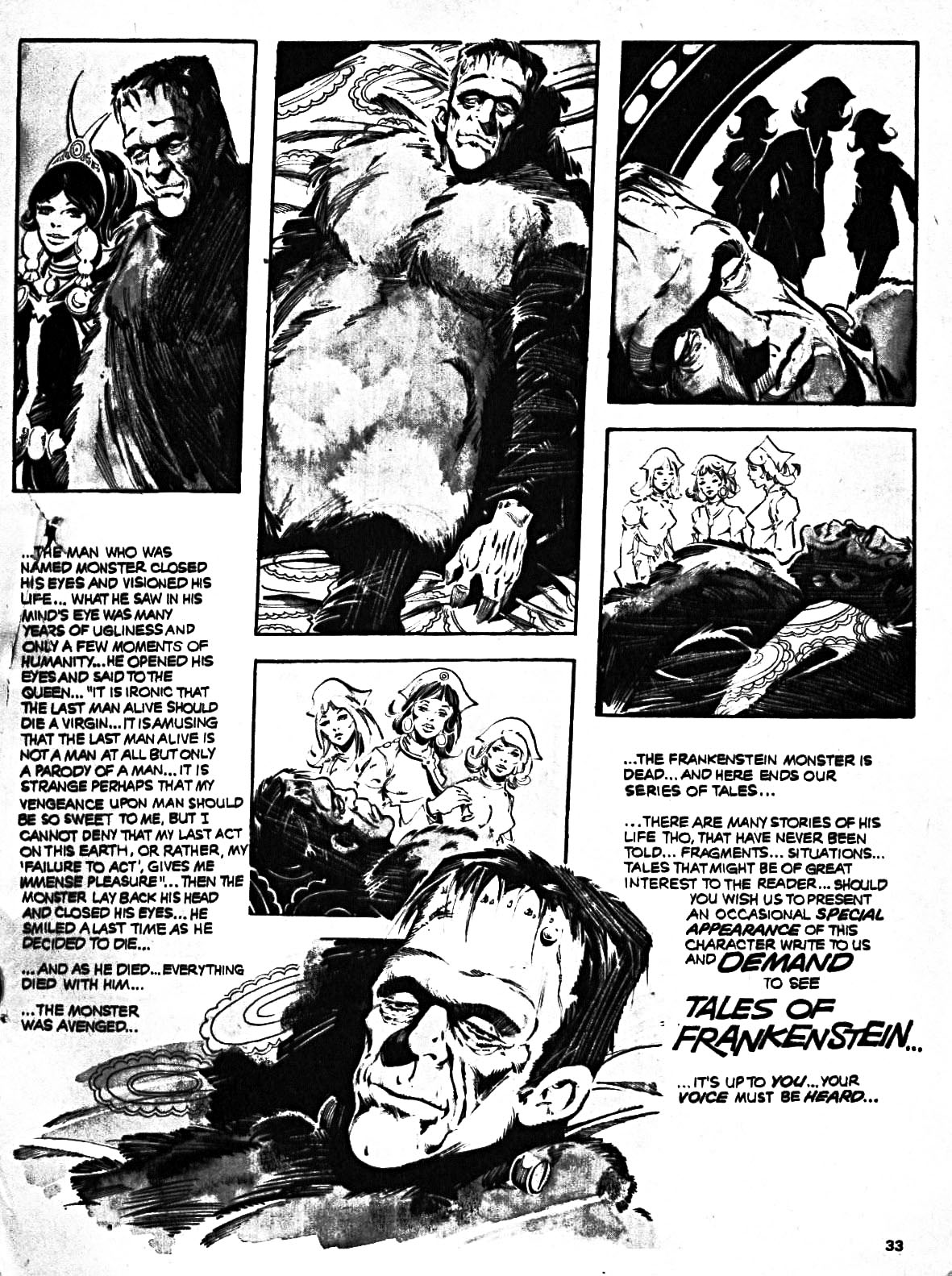 Read online Scream (1973) comic -  Issue #6 - 33