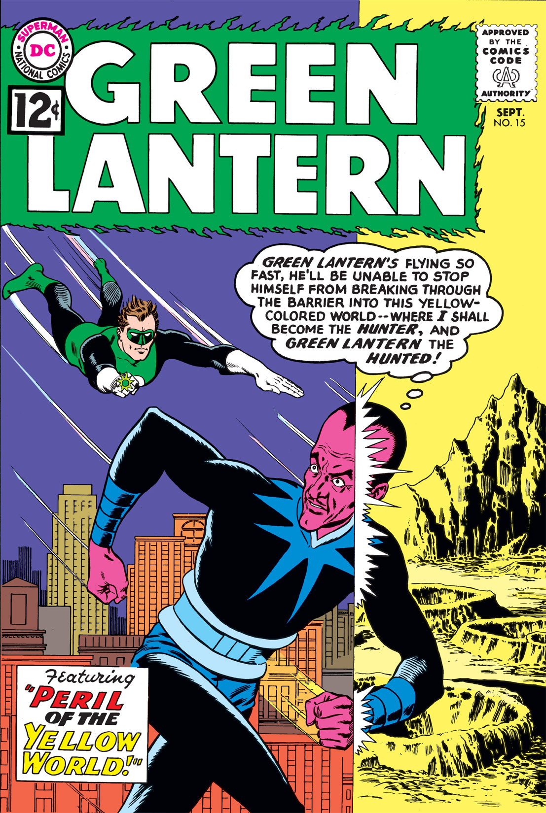 Read online Green Lantern (1960) comic -  Issue #15 - 1